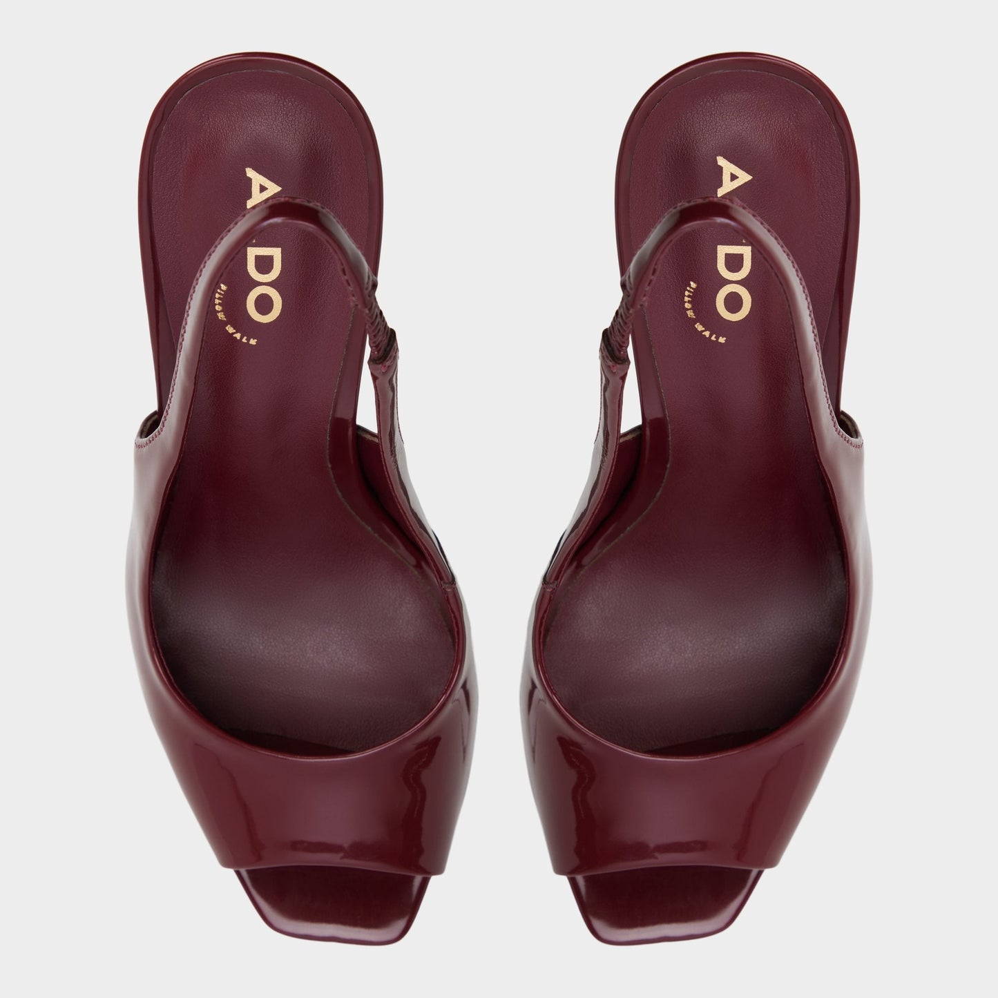 Aldo Thanlinie in Dark Red - Slingback heeled sandal, Platform Women