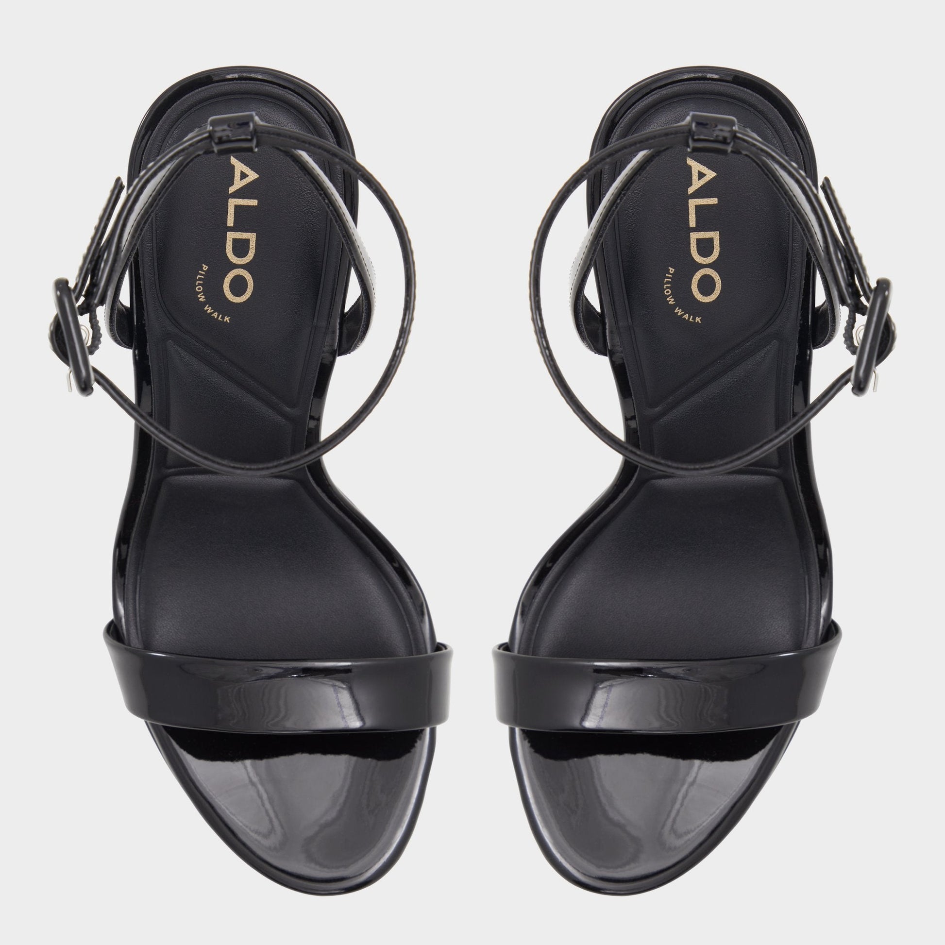 Aldo Katelina Black Women's Heeled sandals - Strappy heeled sandal, Stiletto platform Women