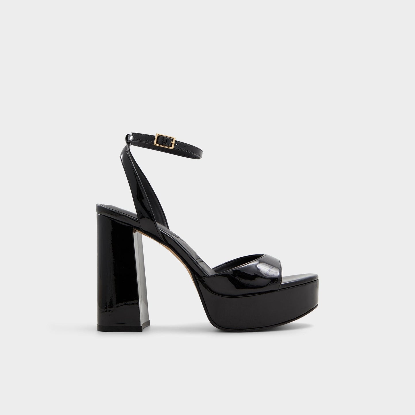 Aldo Valoria Black Women's Platform sandals - Strappy heeled sandal, Platform Women