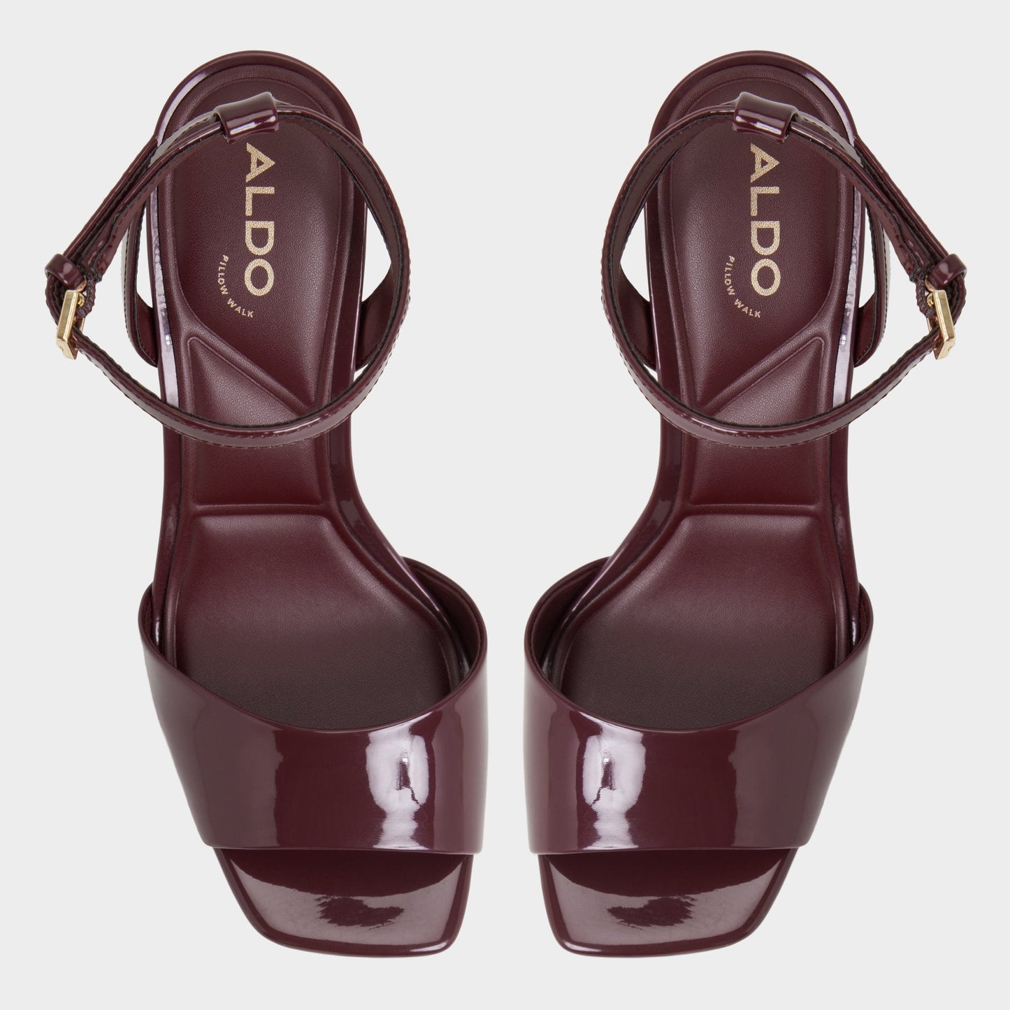 Aldo Chicgleam Bordo Women's Platform sandals - Heeled sandal, Platform Women