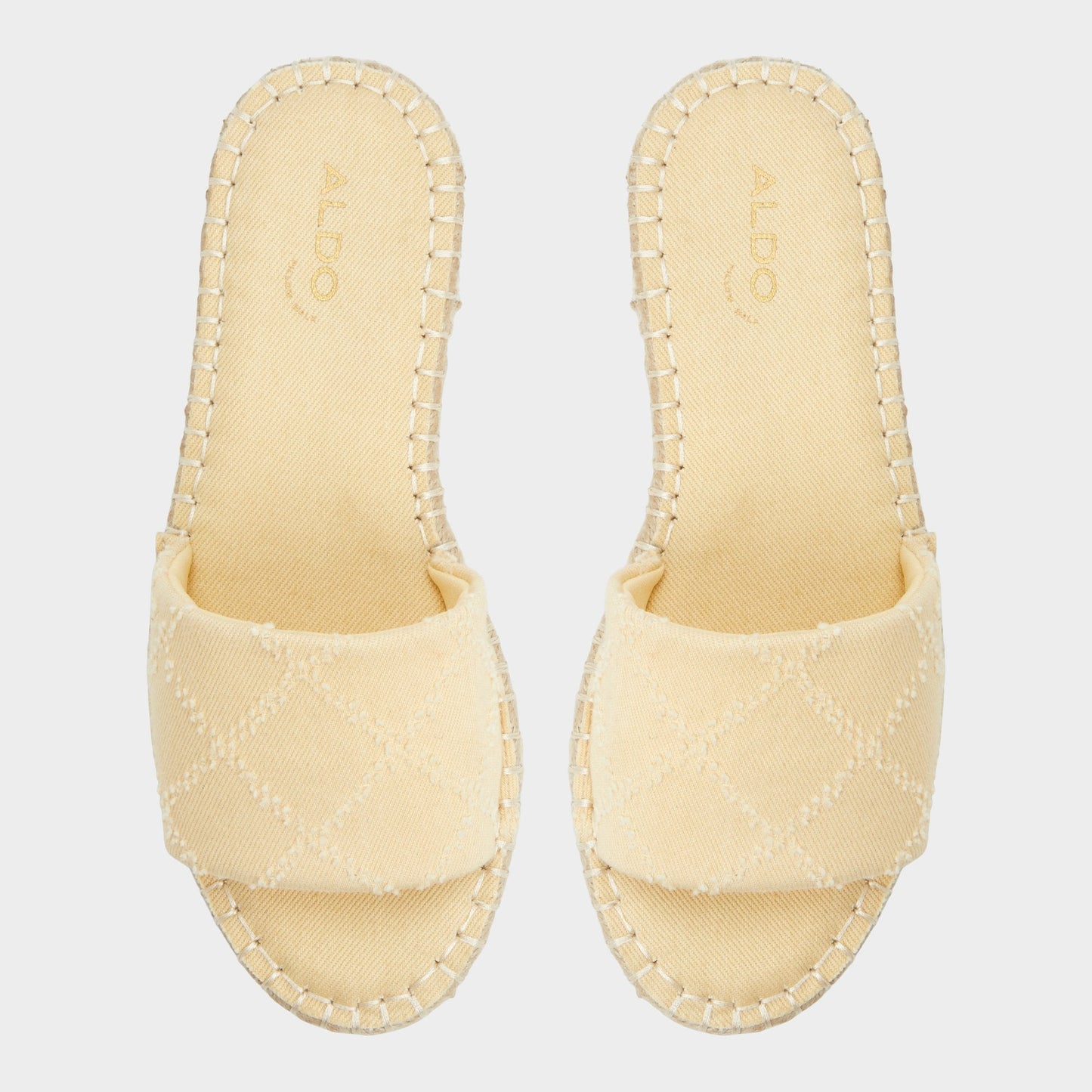 Aldo Erireni Dark Yellow Women's Platform sandals - Slide sandal Women