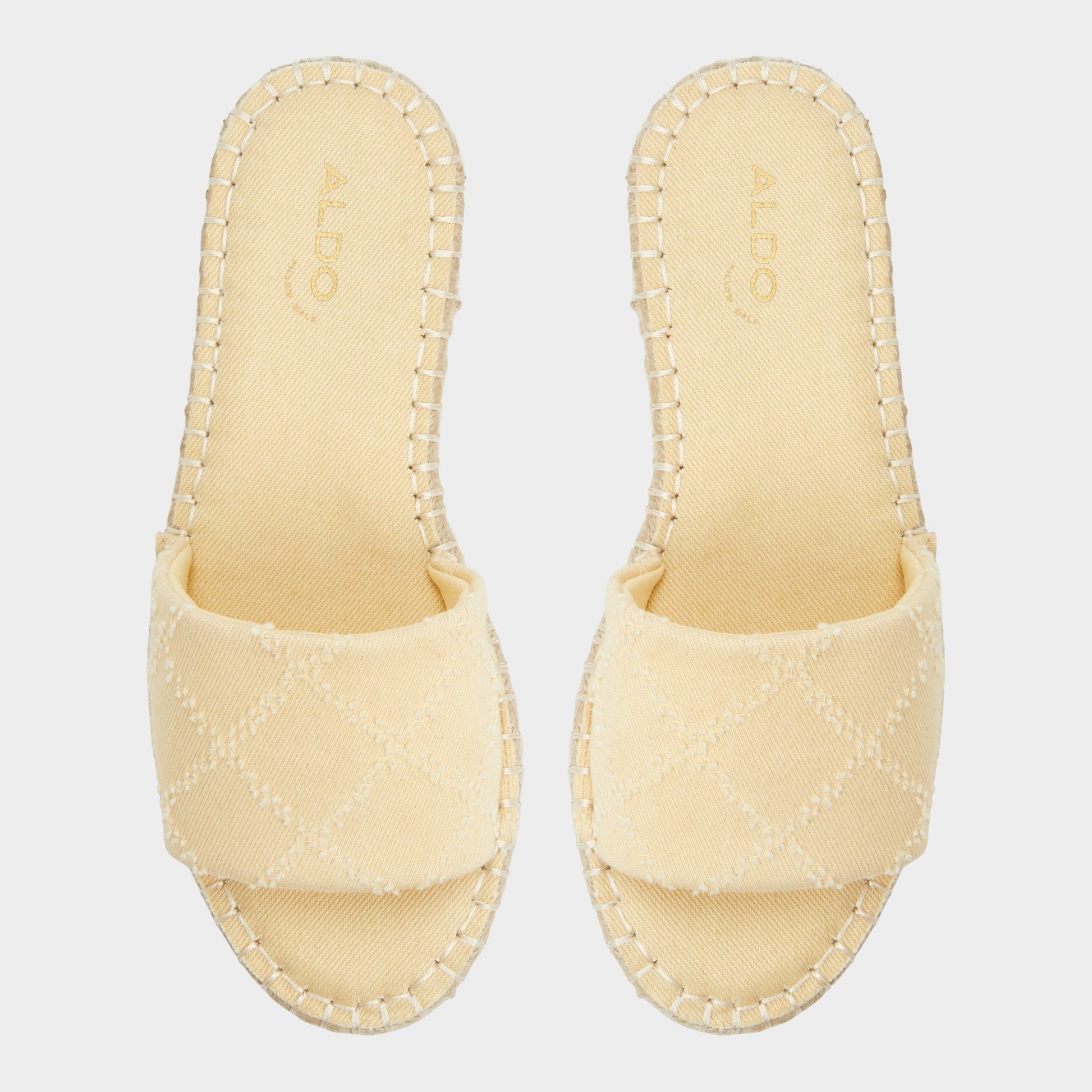 Aldo Erireni Dark Yellow Women's Platform sandals - Slide sandal Women
