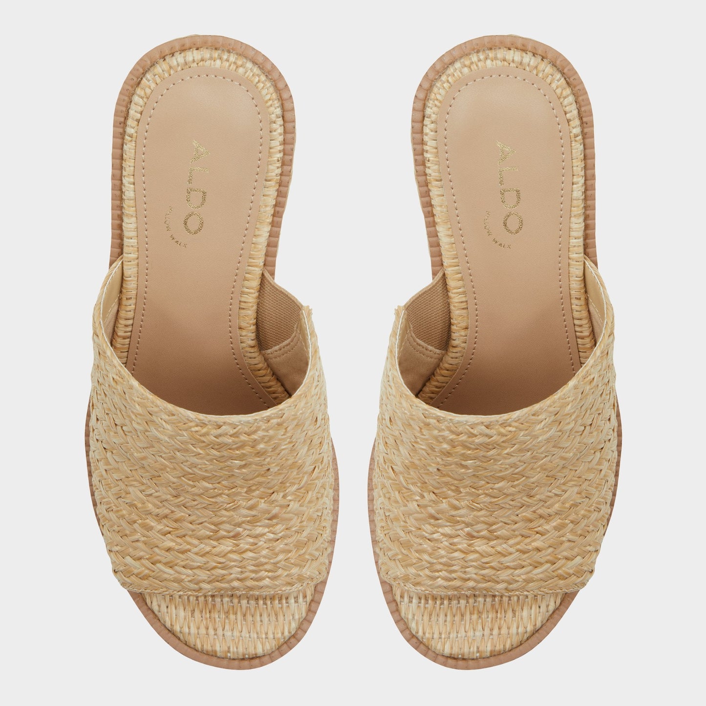 Aldo Midsommar Open Natural Women's Wedges - Wedge sandal, Wedge heel Women
