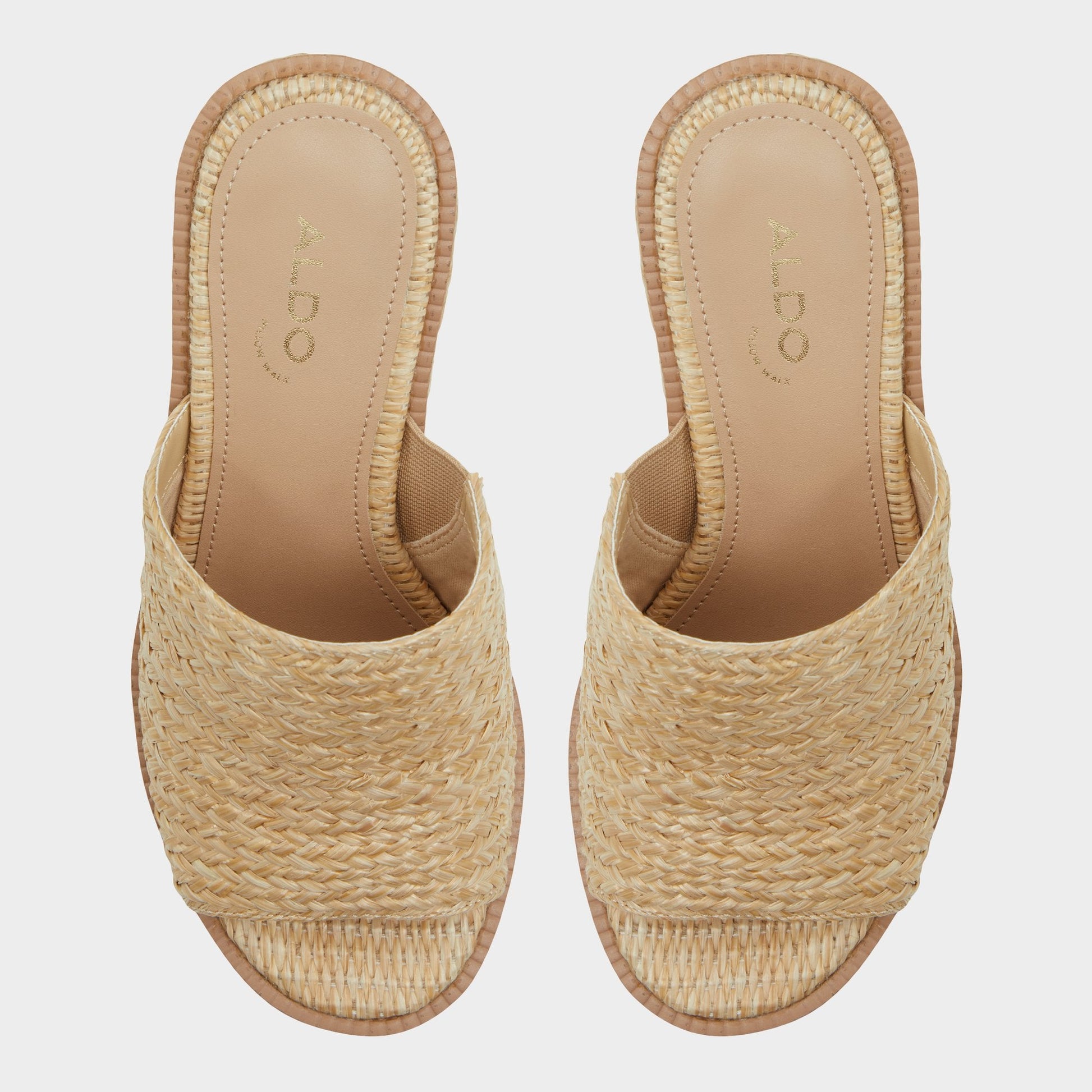 Aldo Midsommar Open Natural Women's Wedges - Wedge sandal, Wedge heel Women