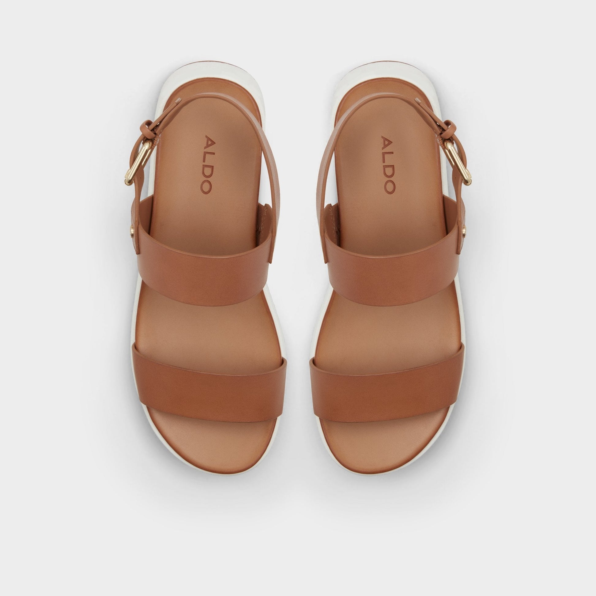 Aldo Silyia Dark Beige Women's Sandals - Flat sandal Women