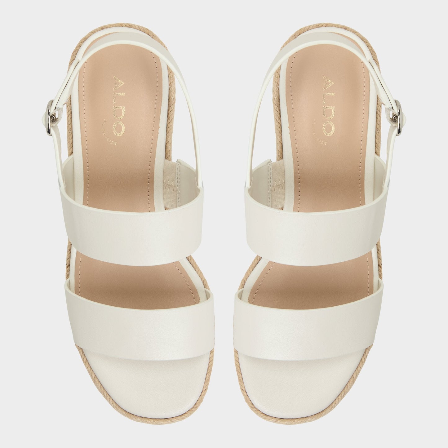 Aldo Keoni Open White Women's Platform sandals - Wedge sandal Women