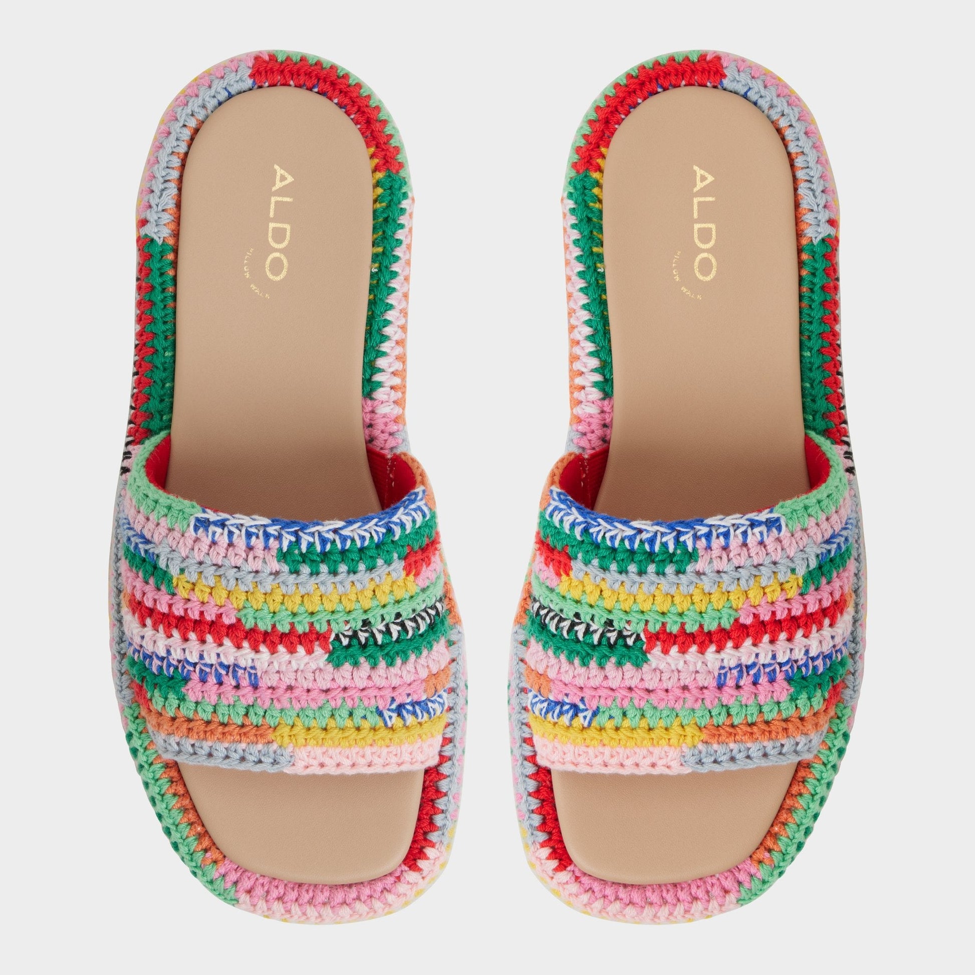 Aldo Bohemina Bright Multi Women's Platform sandals - Flatform sandal Women