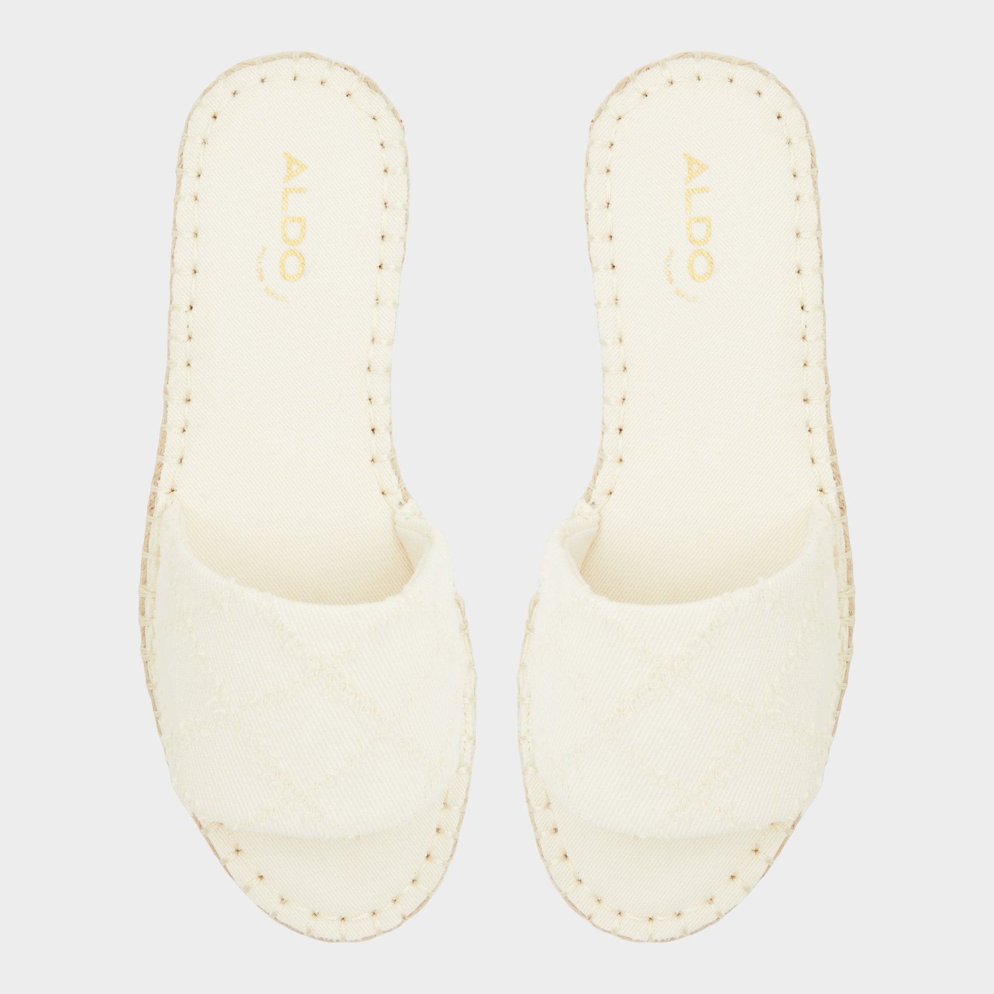 Aldo Erireni Open Natural Women's Flats - Slide sandal Women