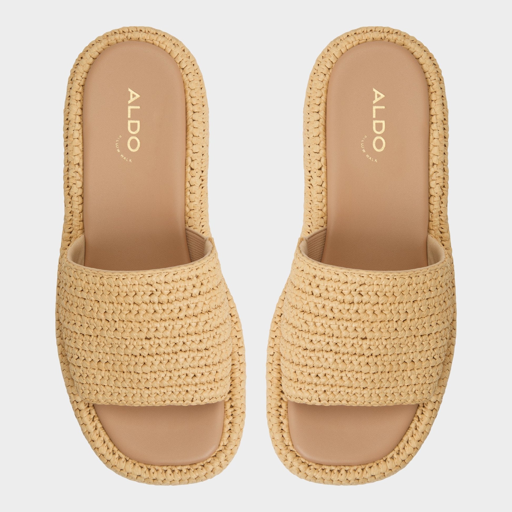 Aldo Bohemina Natural Women's Platform sandals - Flatform sandal Women