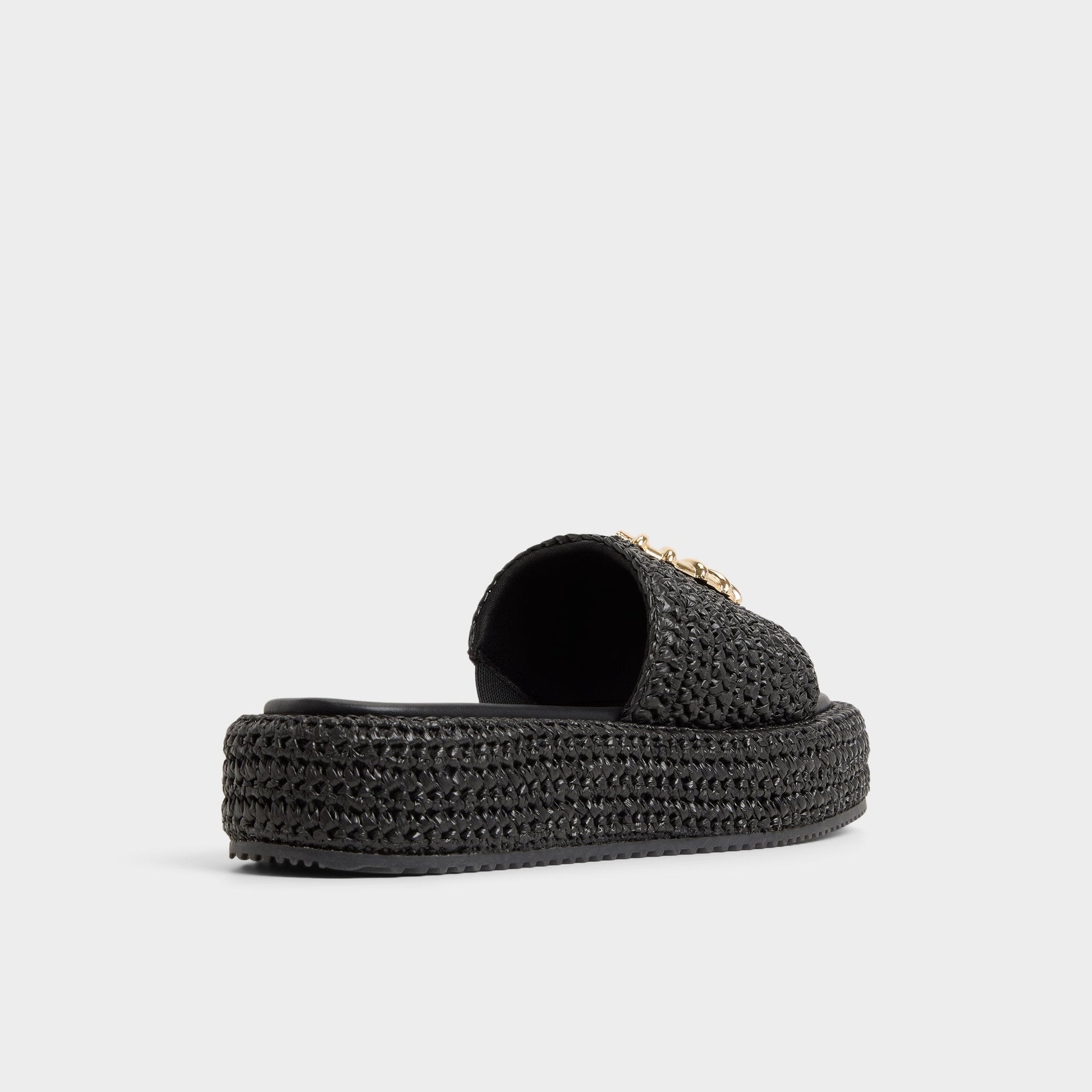 Aldo Justbeachy Black Women's Platform sandals - Flatform sandal Women