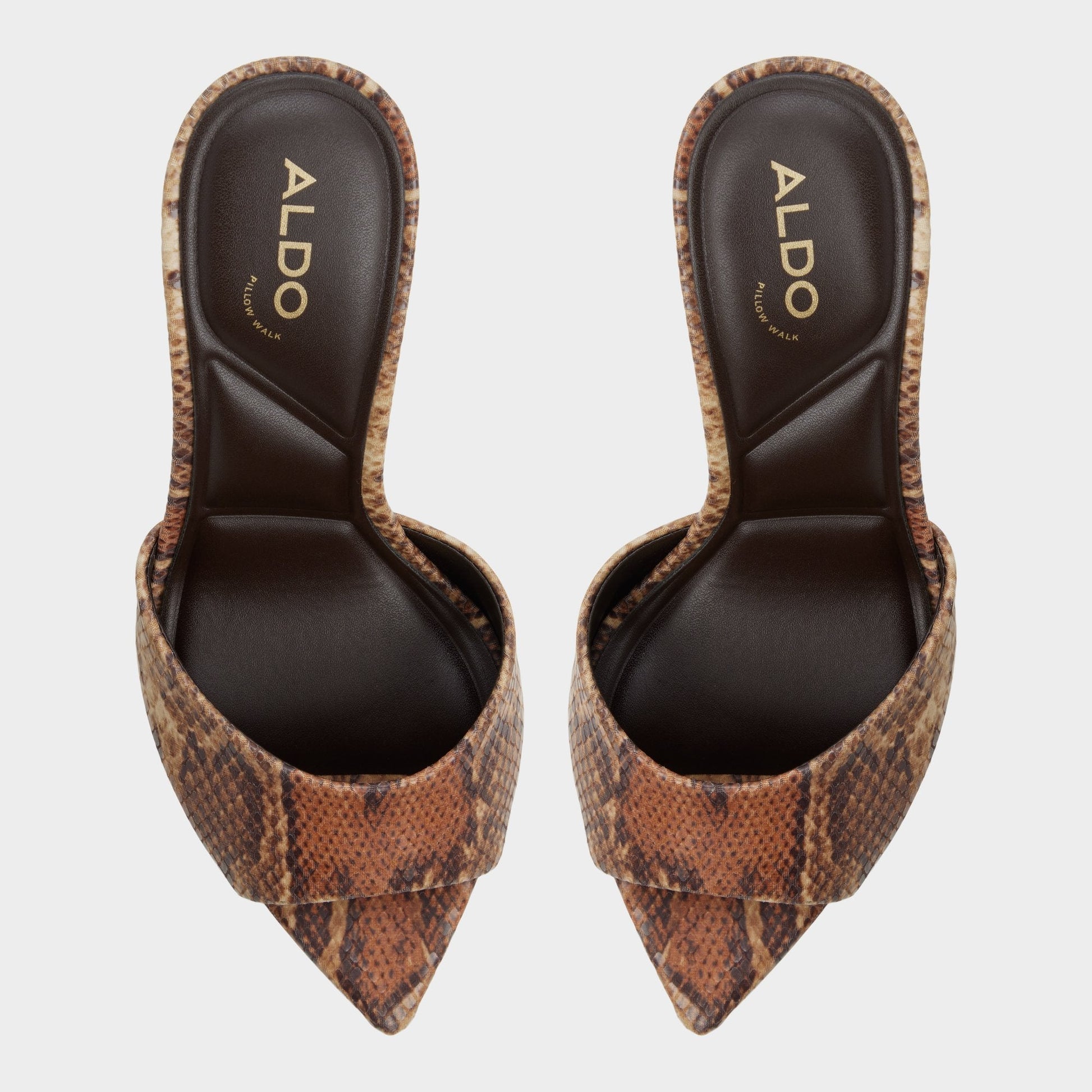 Aldo Anniebrilden in Brown Multi 14190598 - Heeled mule, Stiletto heel Women|New