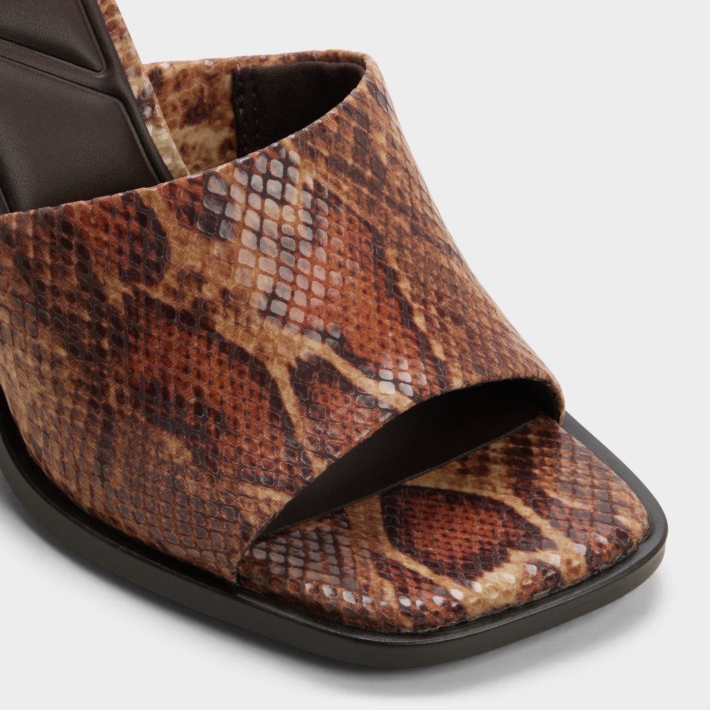 Aldo Re in Sophia Brown Multi14190695 - Heeled mule, Block heel Women|New