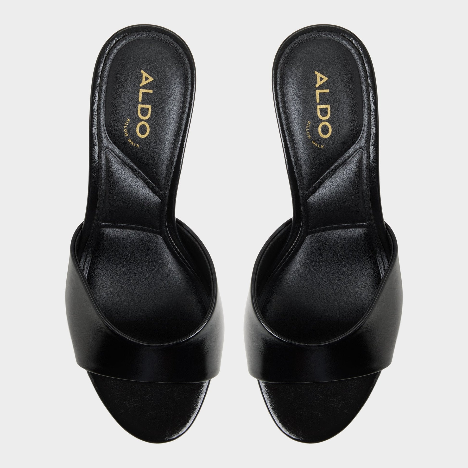 Aldo Annaberaen in Black - Heeled mule, Stiletto heel Women