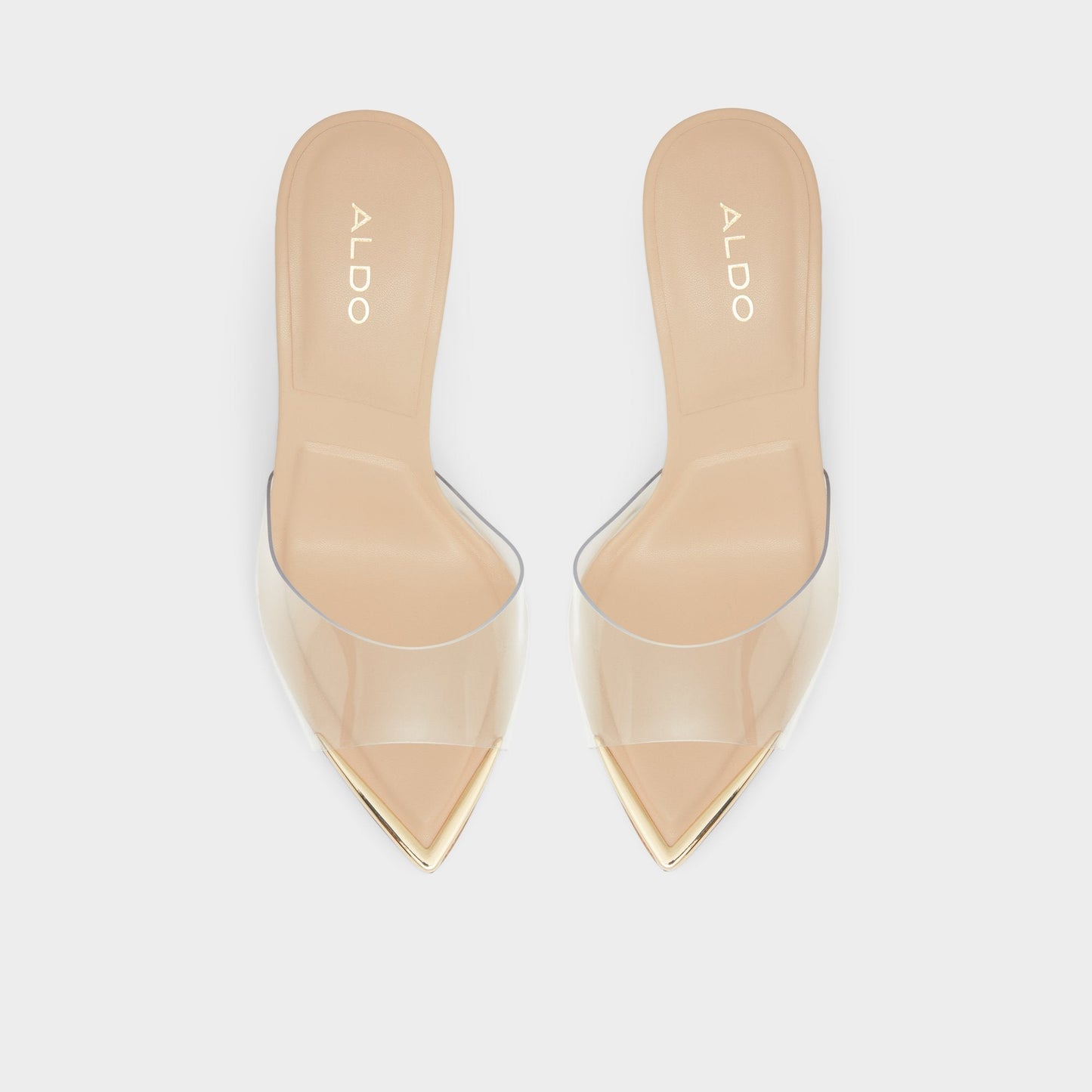 Aldo Annabrilden Bone Women's Heeled mules - Heeled mule, Stiletto heel Women