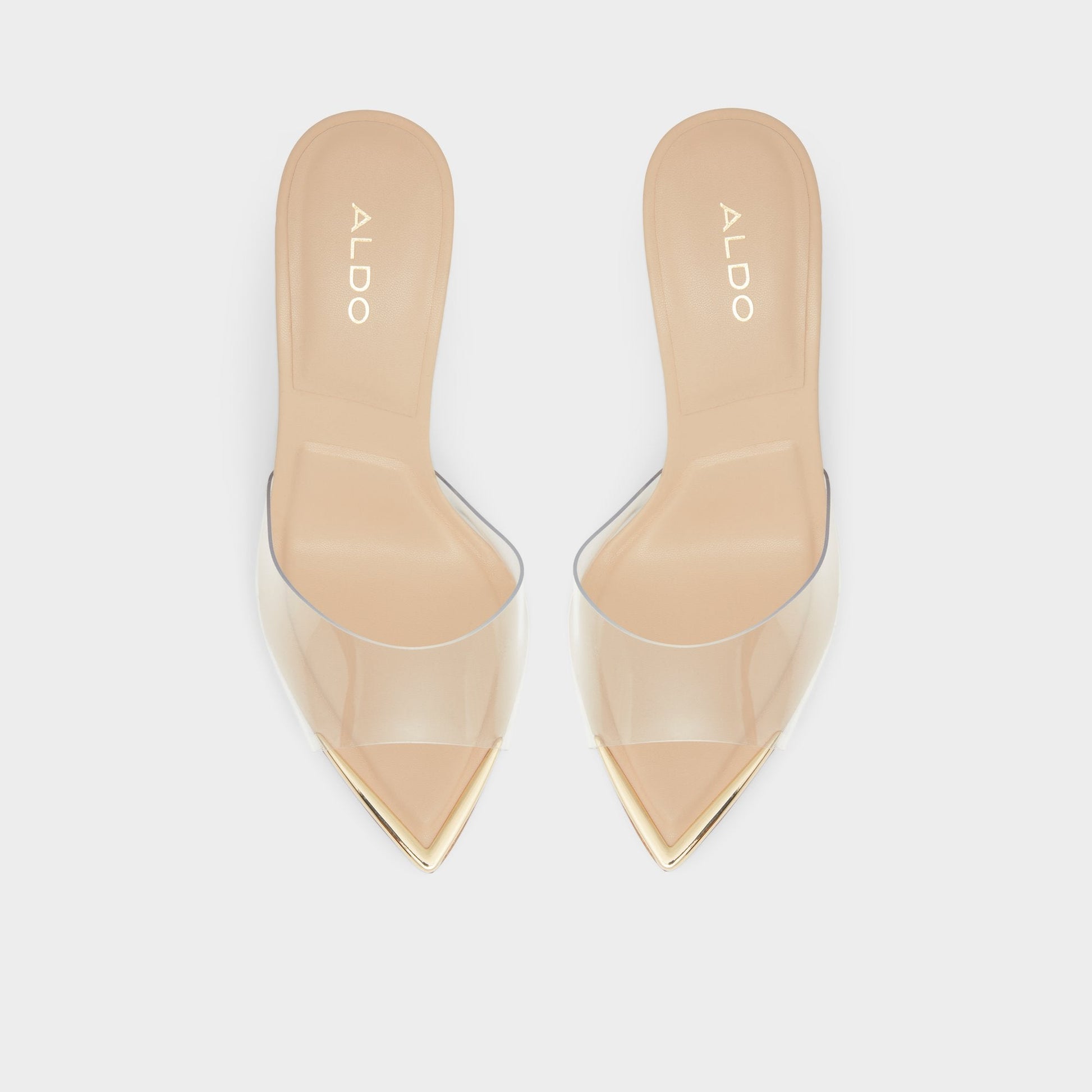 Aldo Annabrilden Bone Women's Heeled mules - Heeled mule, Stiletto heel Women