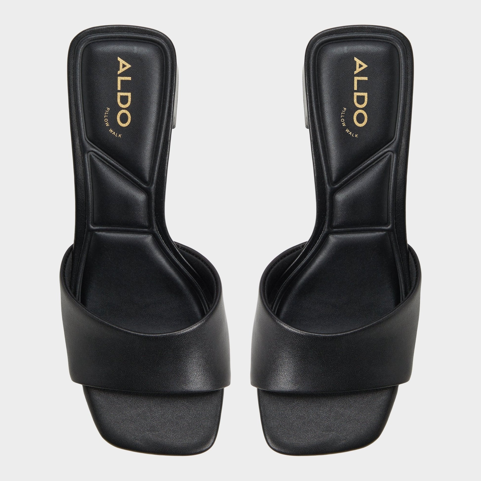 Aldo Tisha Black Women's Heeled mules - Heeled mule, Block heel Women