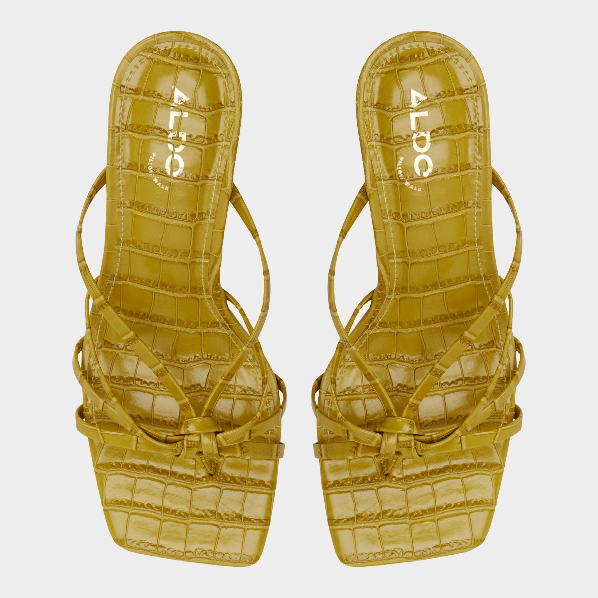 Aldo Lumera in Other Yellow - Heeled mule, Stiletto heel Women