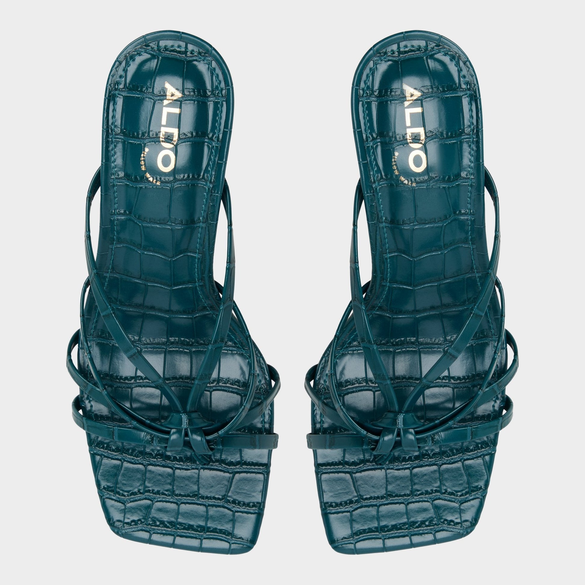 Aldo Lumera in Other Green - Heeled mule, Stiletto heel Women