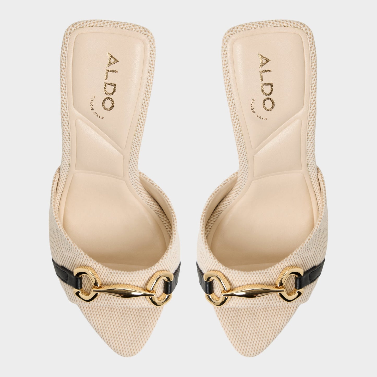 Aldo Madelynie in Open Natural - Heeled mule Women