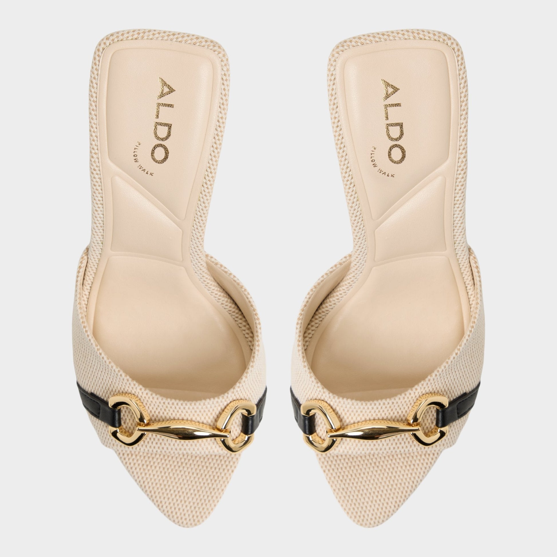Aldo Madelynie in Open Natural - Heeled mule Women