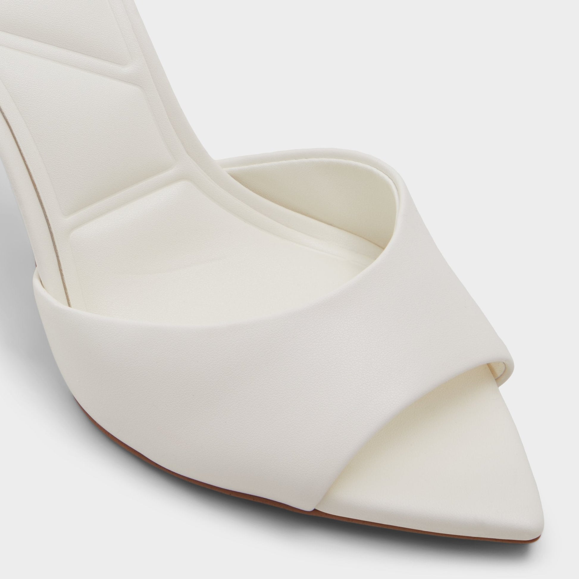 Aldo Anniebrilden White Women's Heeled mules - Heeled mule, Stiletto heel Women