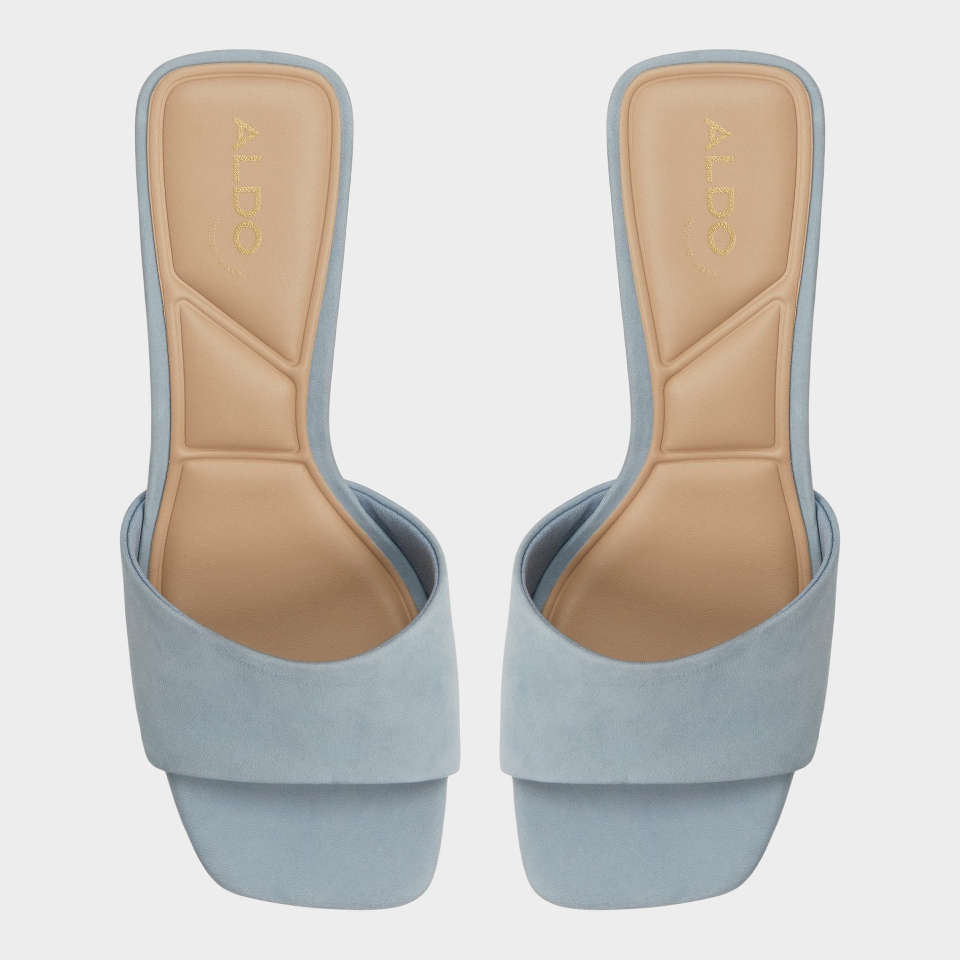 Aldo Tisha Other Blue Women's Heeled mules - Heeled mule, Block heel Women