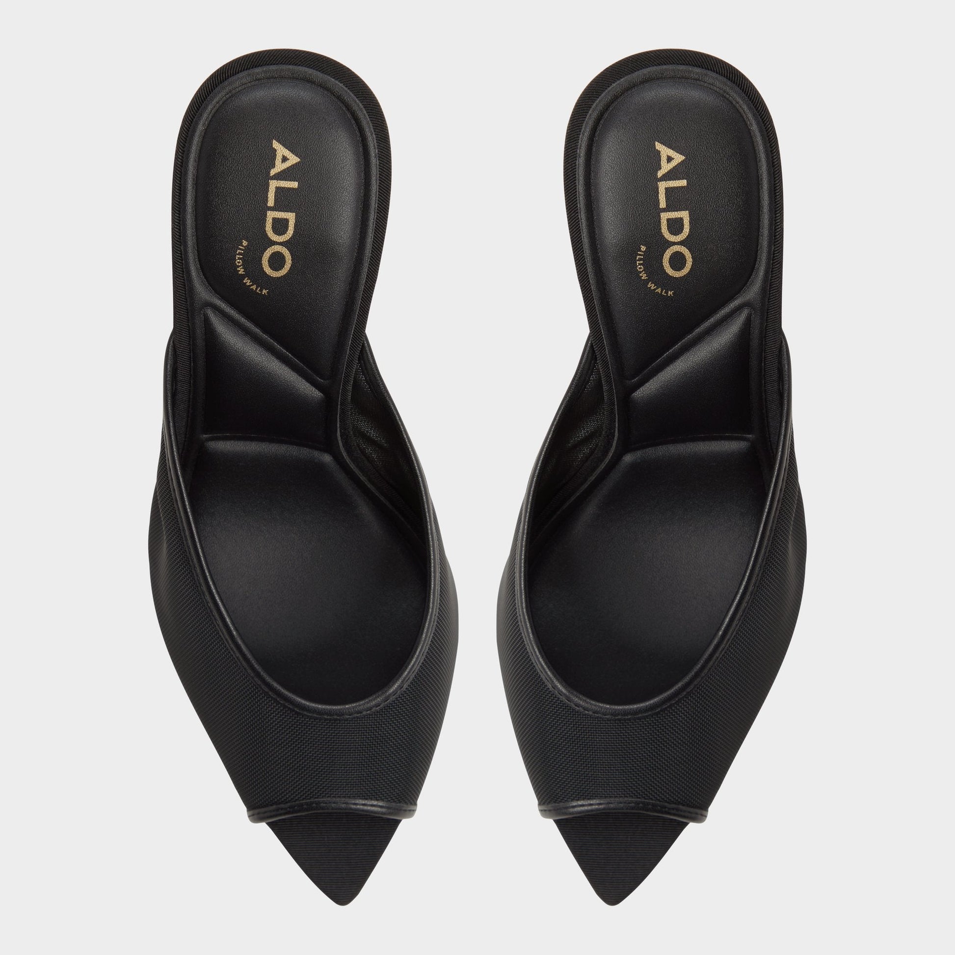 Aldo Elennah in Black 14161302 - Heeled mule, Stiletto heel Women