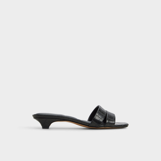 Aldo Scarletta Black Women's Heeled mules - Heeled mule, Kitten heel Women