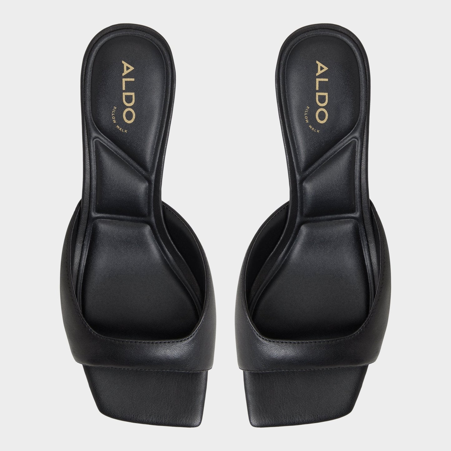 Aldo Aneky in Black - Heeled mule, Block heel Women