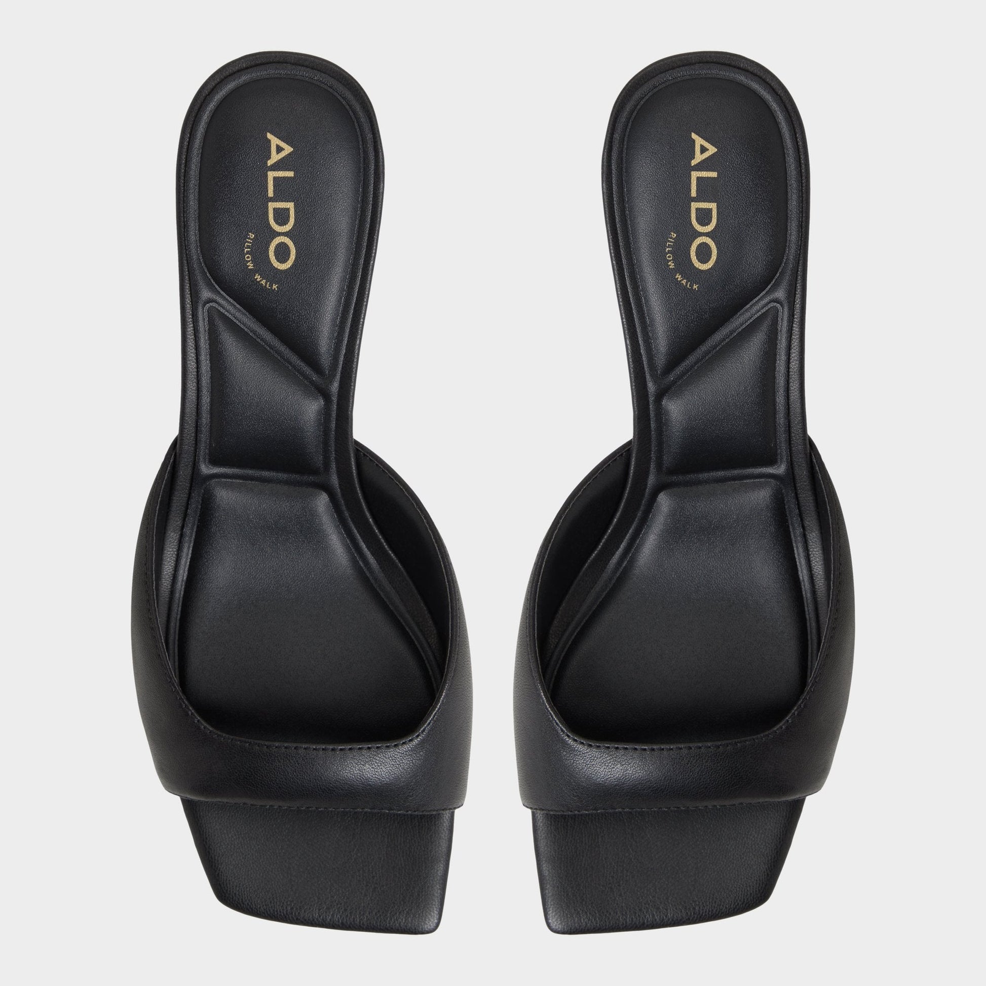 Aldo Aneky in Black - Heeled mule, Block heel Women