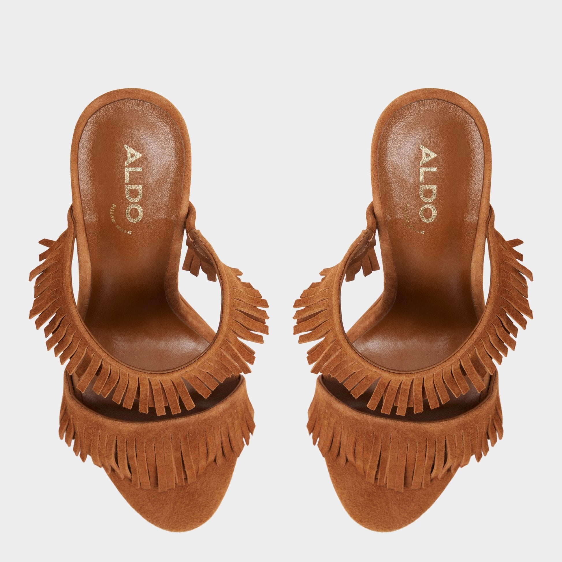 Aldo Nahanie in Medium Brown - Heeled mule, Stiletto heel Women