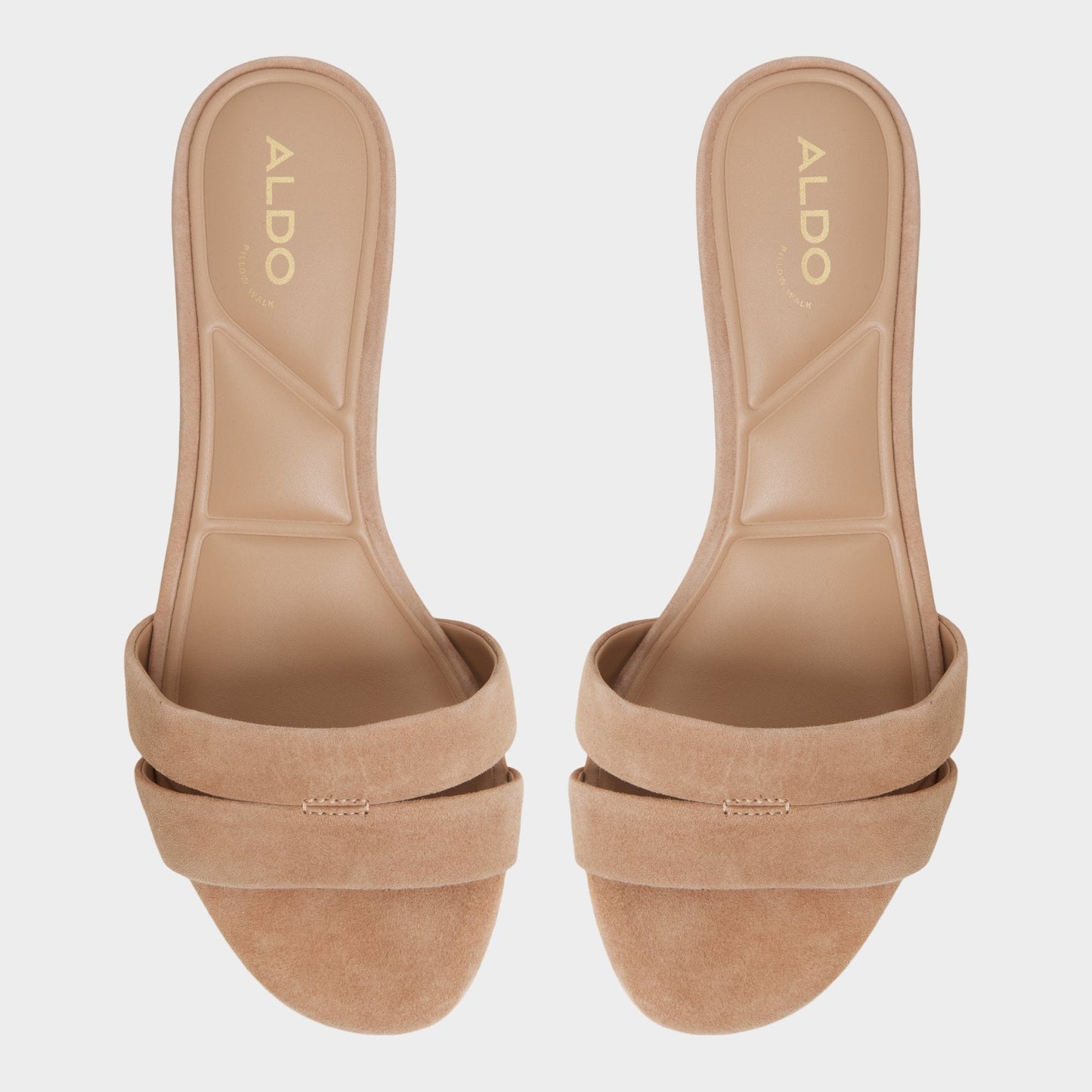 Aldo Scarletta Medium Brown Women's Heeled mules - Heeled mule, Kitten heel Women