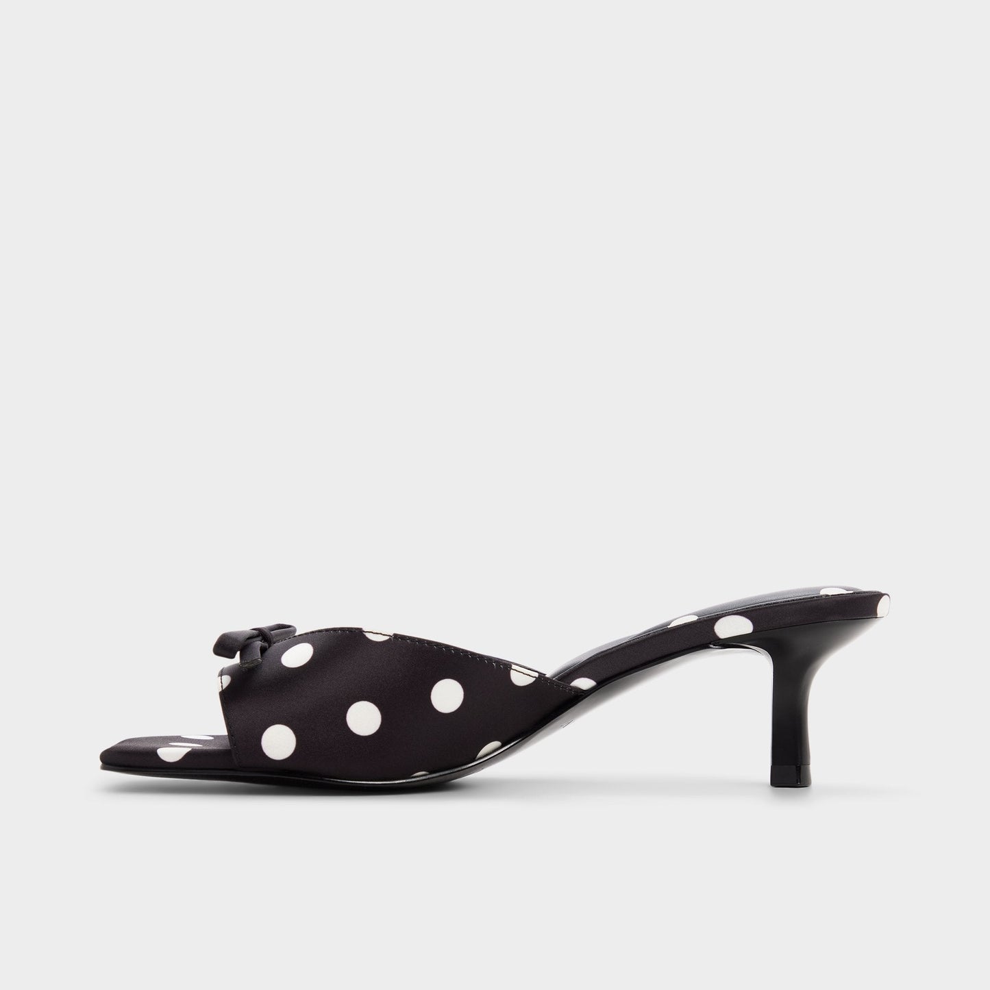 Aldo Belerose in Black White - Heeled mule, Stiletto heel Women