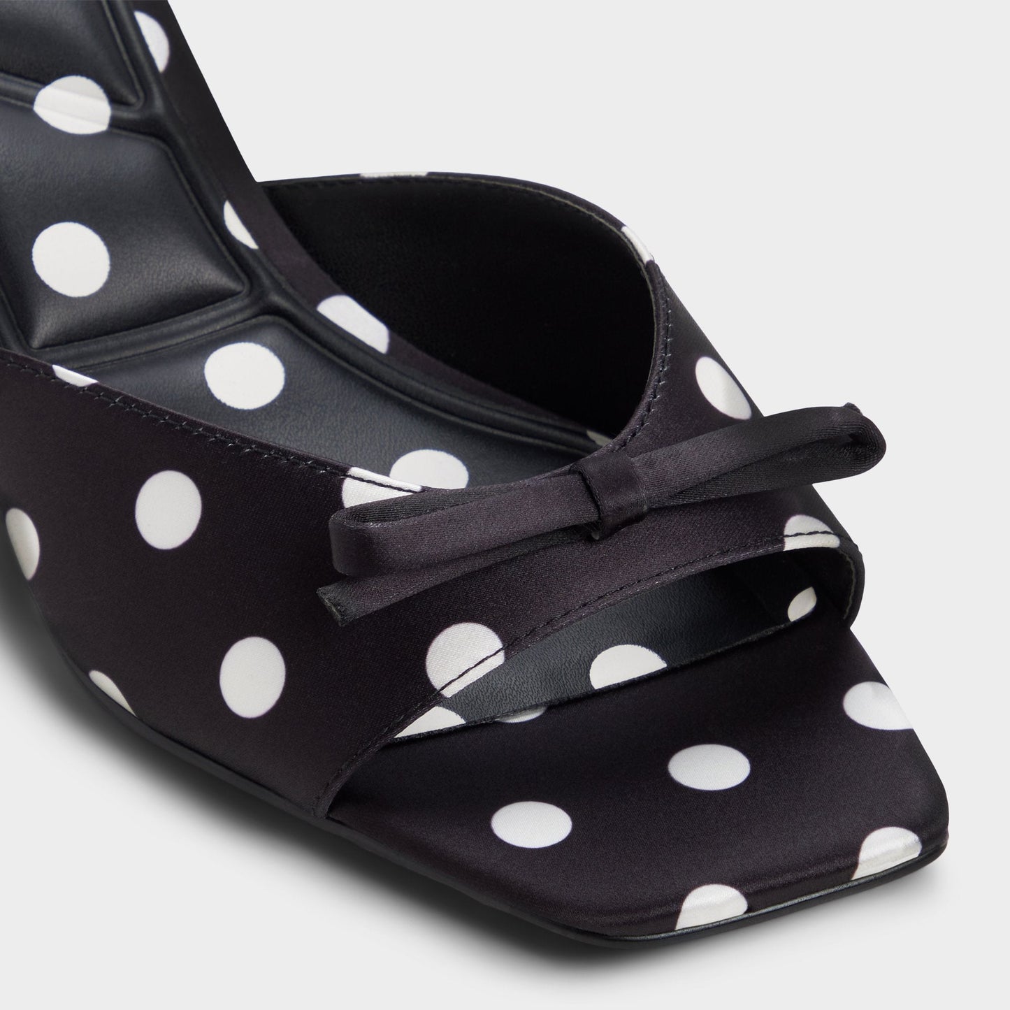 Aldo Belerose in Black White - Heeled mule, Stiletto heel Women