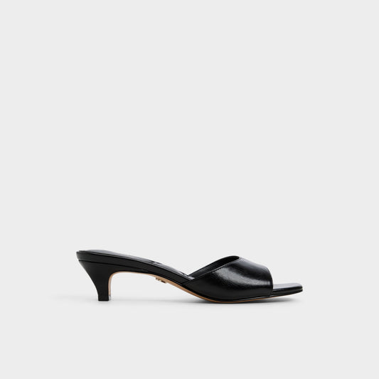 Aldo Haeden Black Women's Heeled mules - Heeled mule, Kitten heel Women
