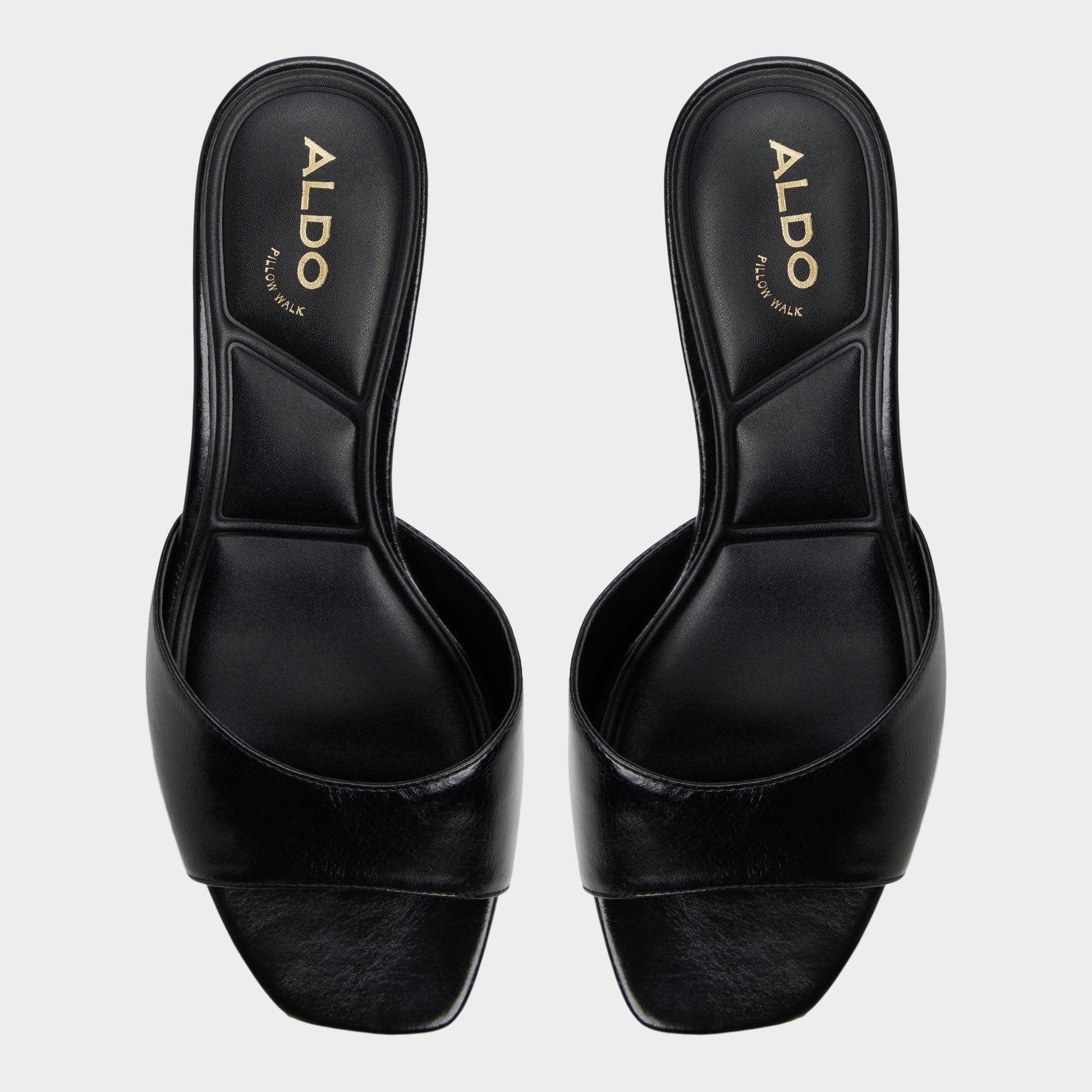 Aldo Haeden Black Women's Heeled mules - Heeled mule, Kitten heel Women