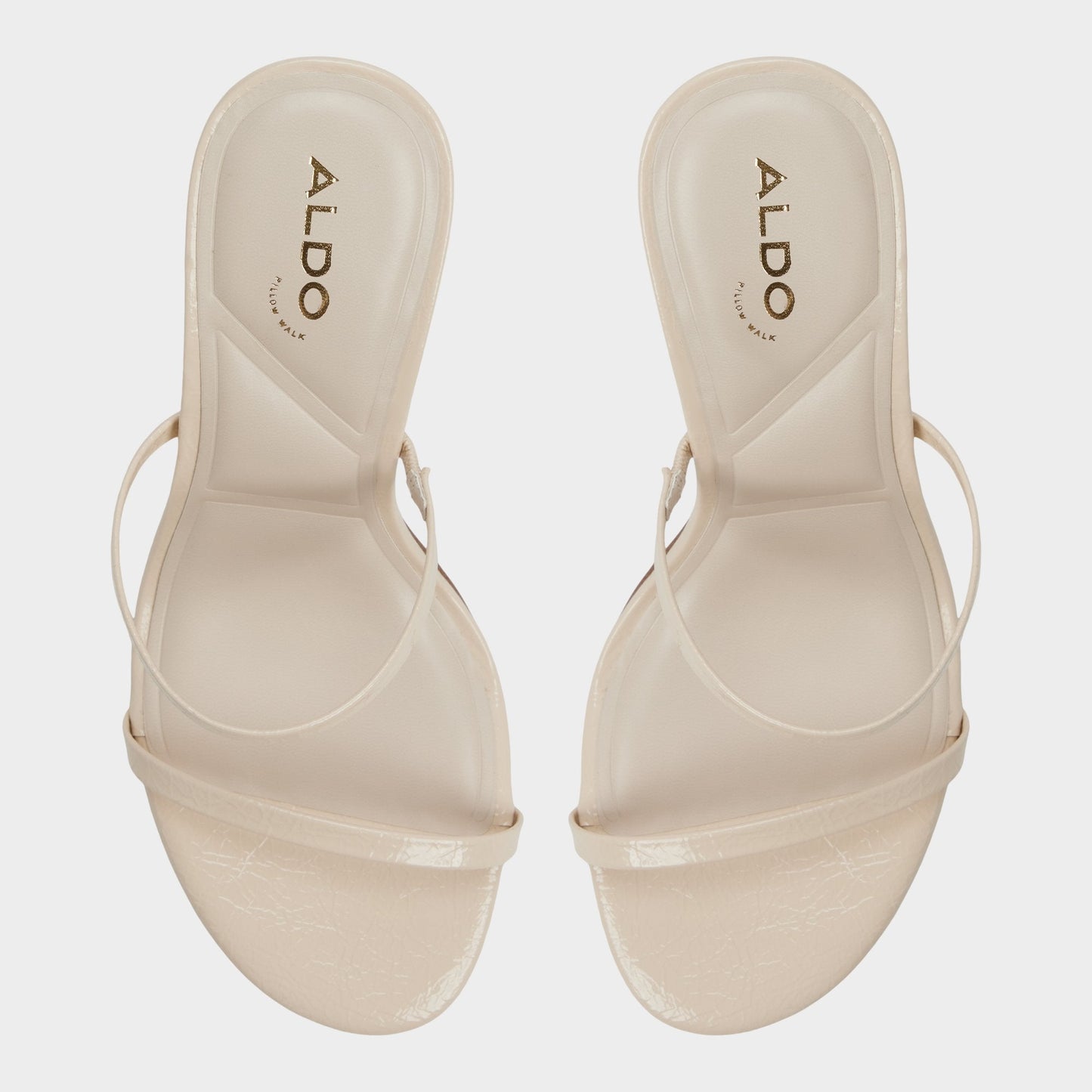 Aldo Avelinda in Cream - Heeled mule Women
