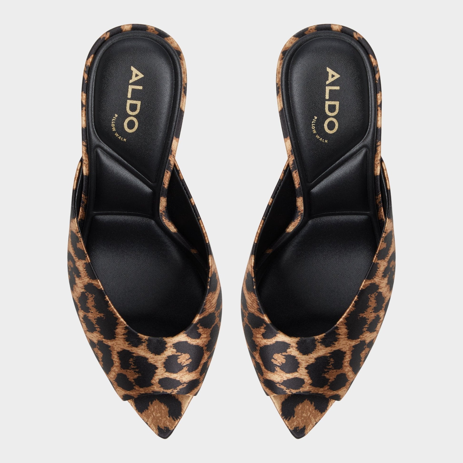 Aldo Elenara Brown Multi Women's Heeled mules - Heeled mule, Stiletto heel Women