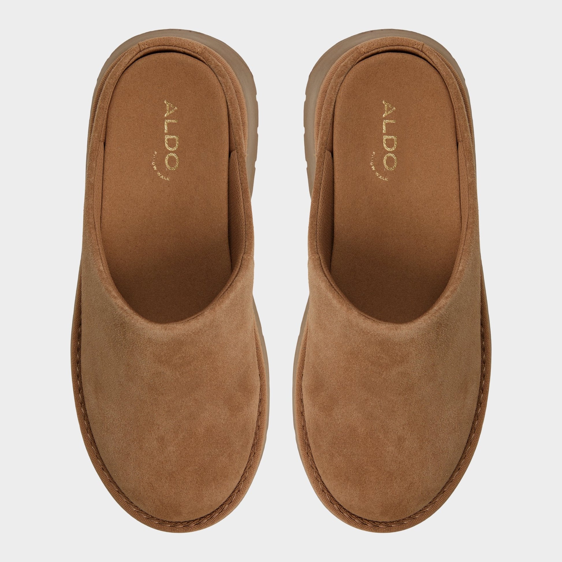 Aldo Academia Camel Women's Cold Weather Shoes - Heeled mule, Lug sole Women
