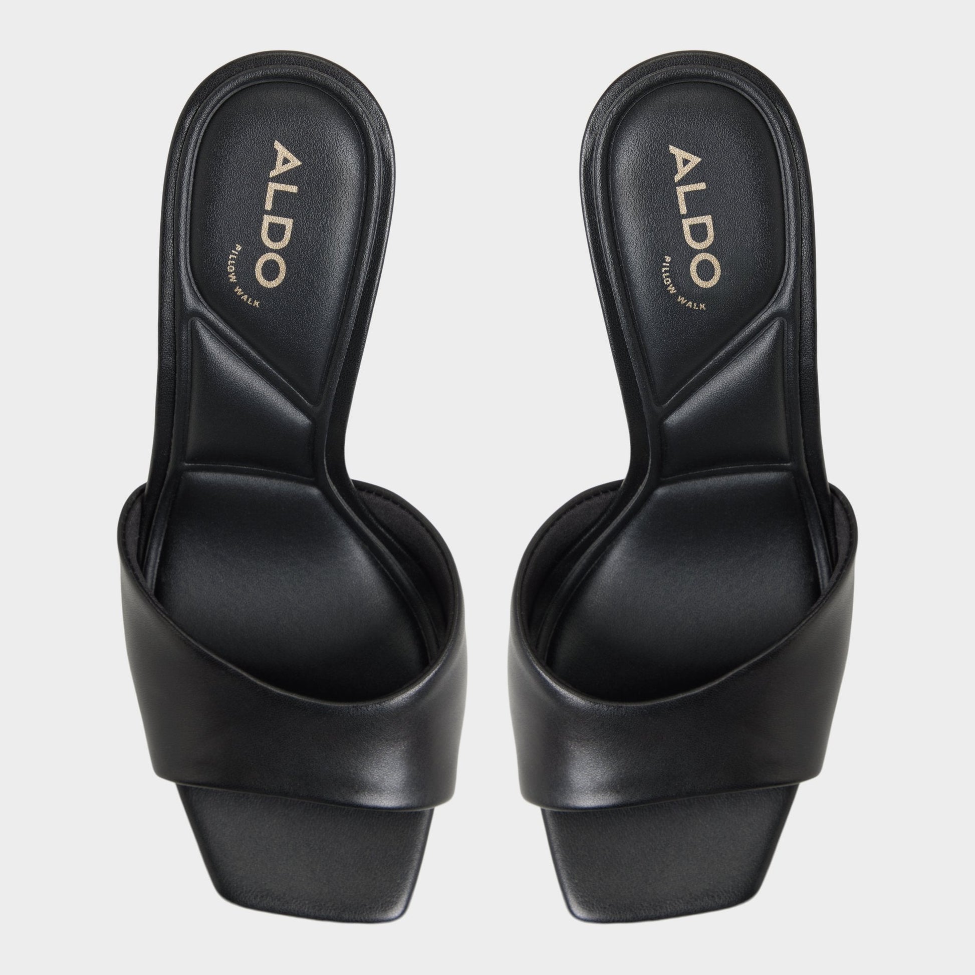 Aldo Jennifer in Black - Heeled mule, Stiletto heel Women