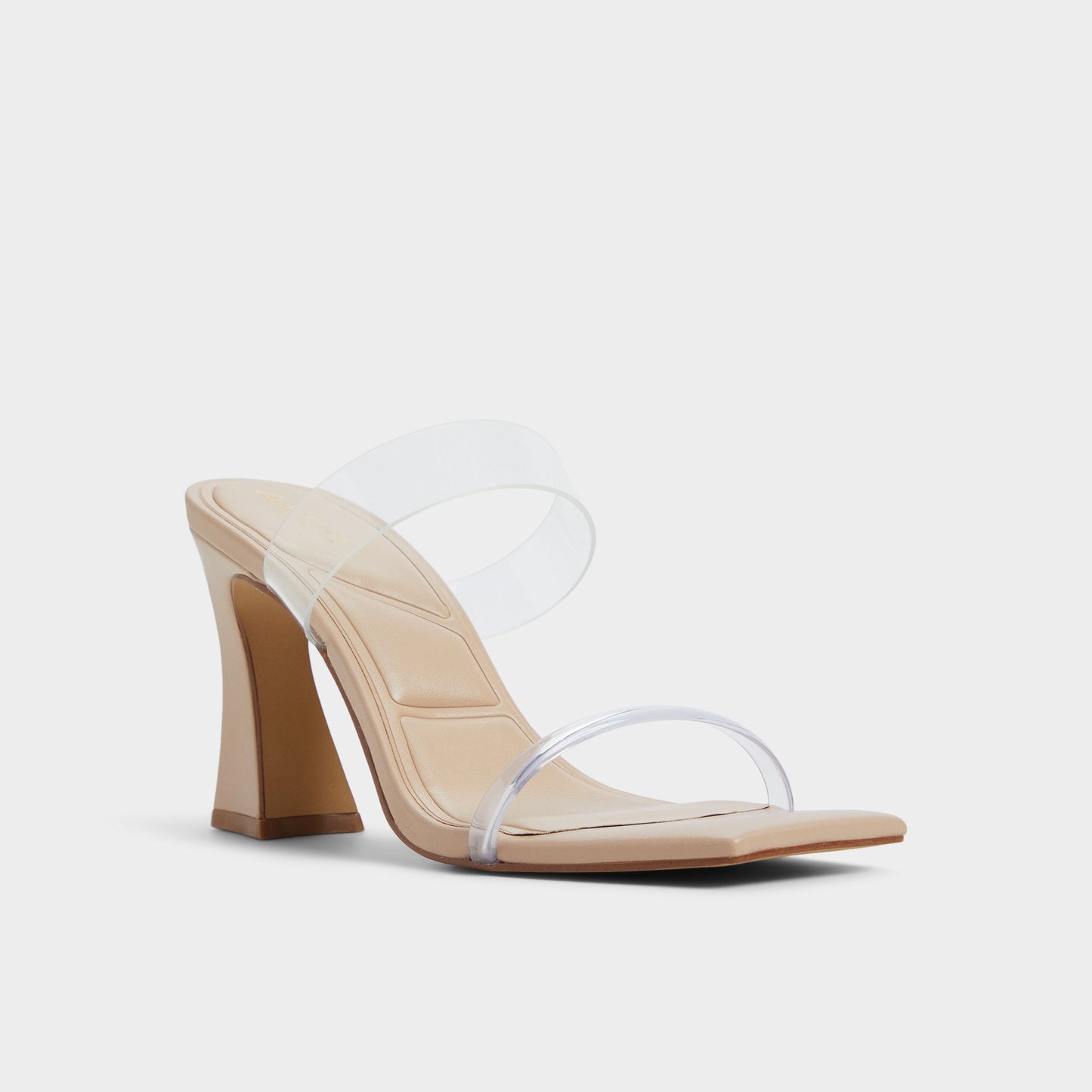 Aldo Calley Tan Women's Heeled mules - Heeled mule, Block heel Women