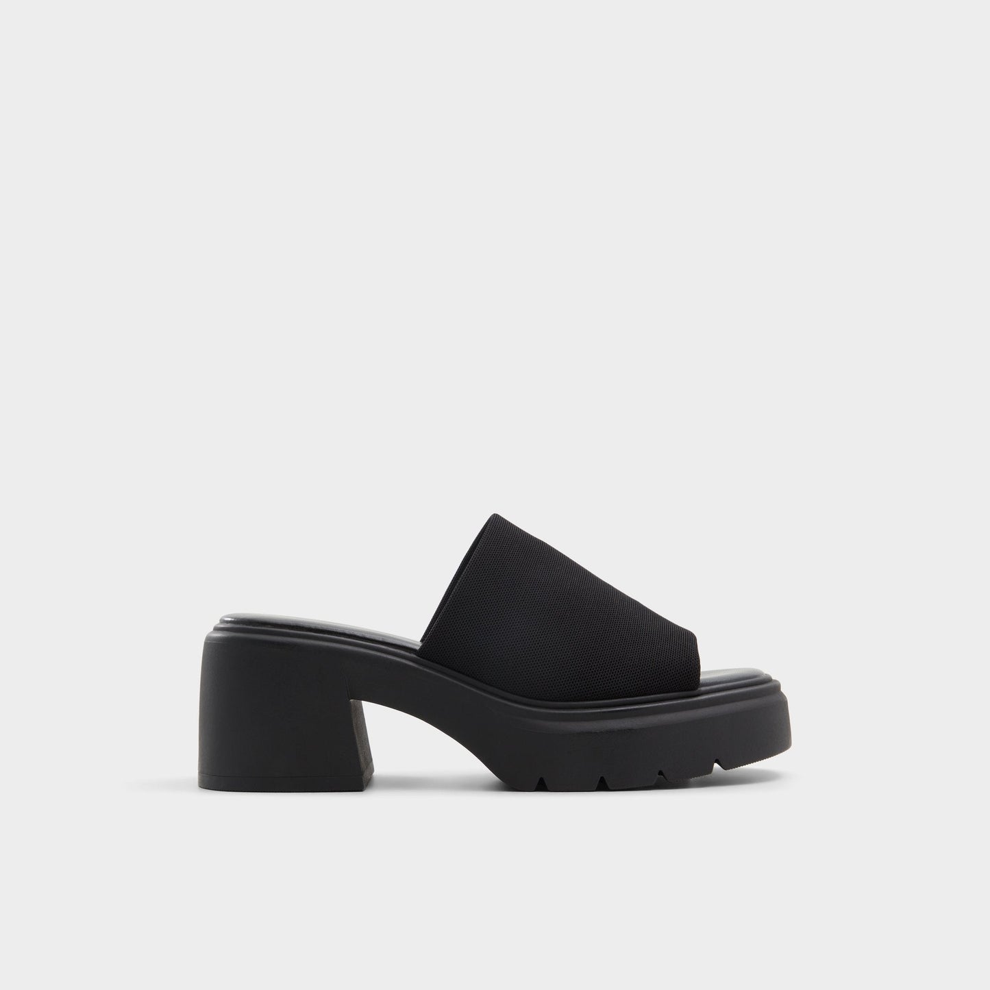 Aldo Harrietta Black Women's Wedges - Heeled mule, Block heel Women