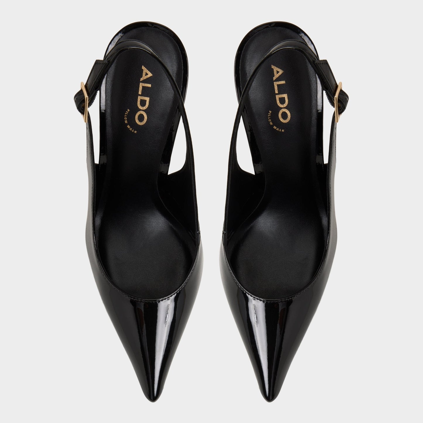Aldo Stessysling Black Women's Pumps - Sling back high heel, Stiletto heel Women