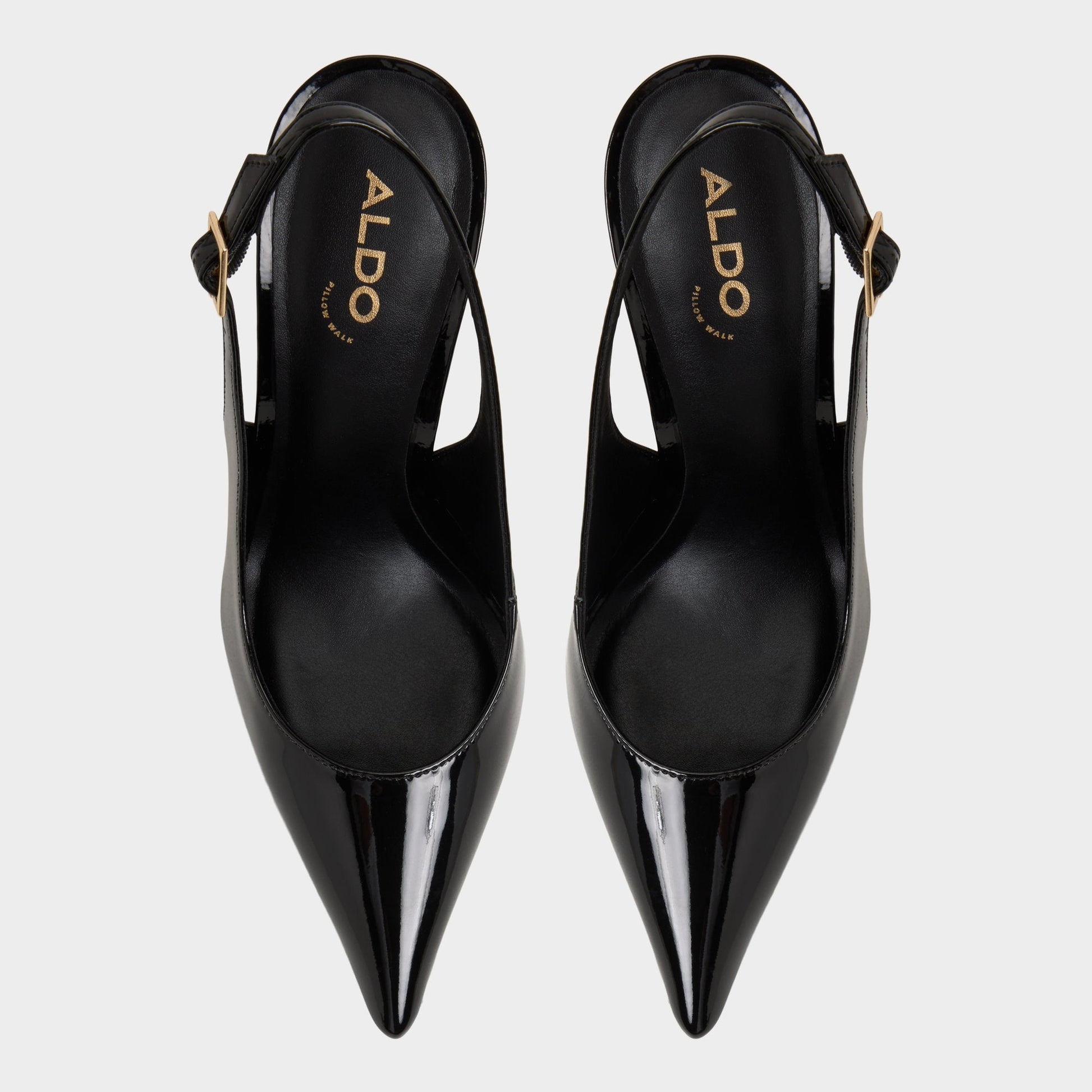 Aldo Stessysling Black Women's Pumps - Sling back high heel, Stiletto heel Women