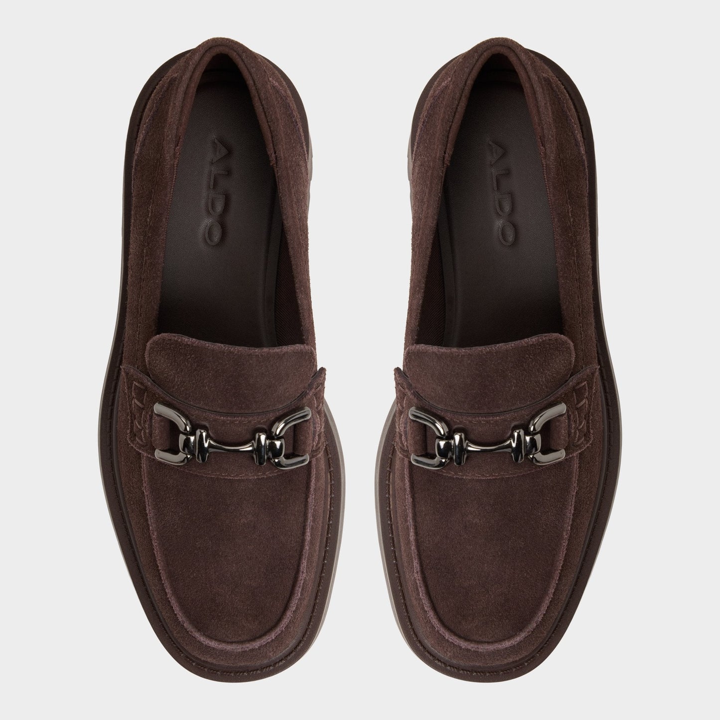 Aldo Oneameth in Dark Brown - Loafer, Lug sole Women