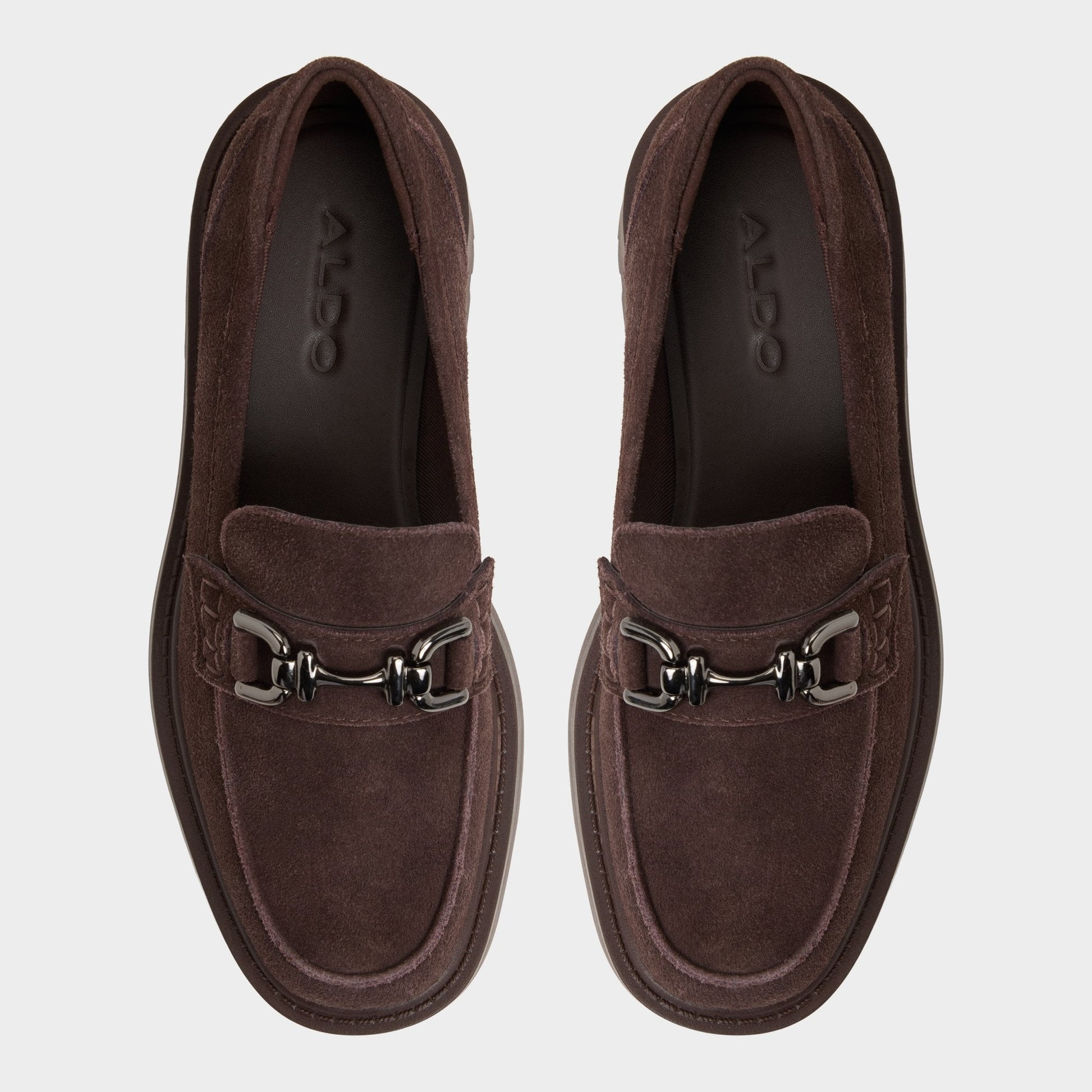 Aldo Oneameth in Dark Brown - Loafer, Lug sole Women