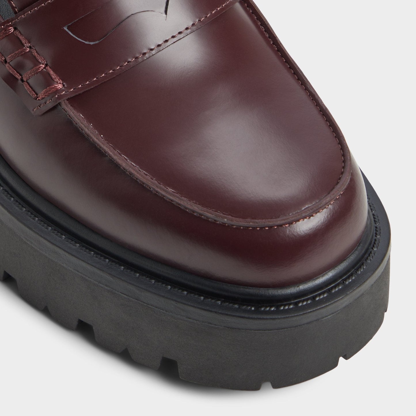 Aldo Cadaycia in Bordo - Loafer, Lug sole Women
