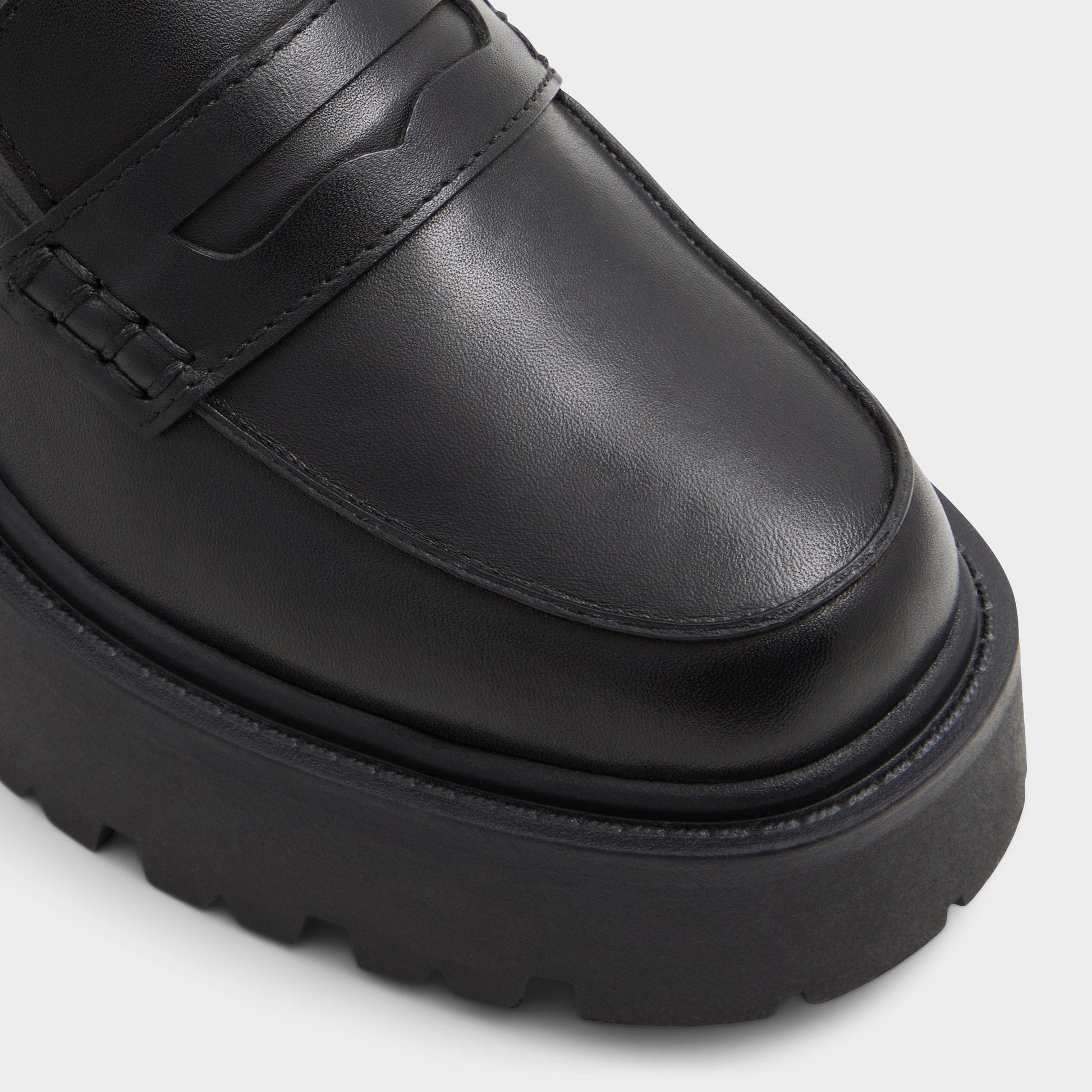 Aldo Cadaycia Black Women's Loafers & Oxfords - Loafer, Lug sole Women