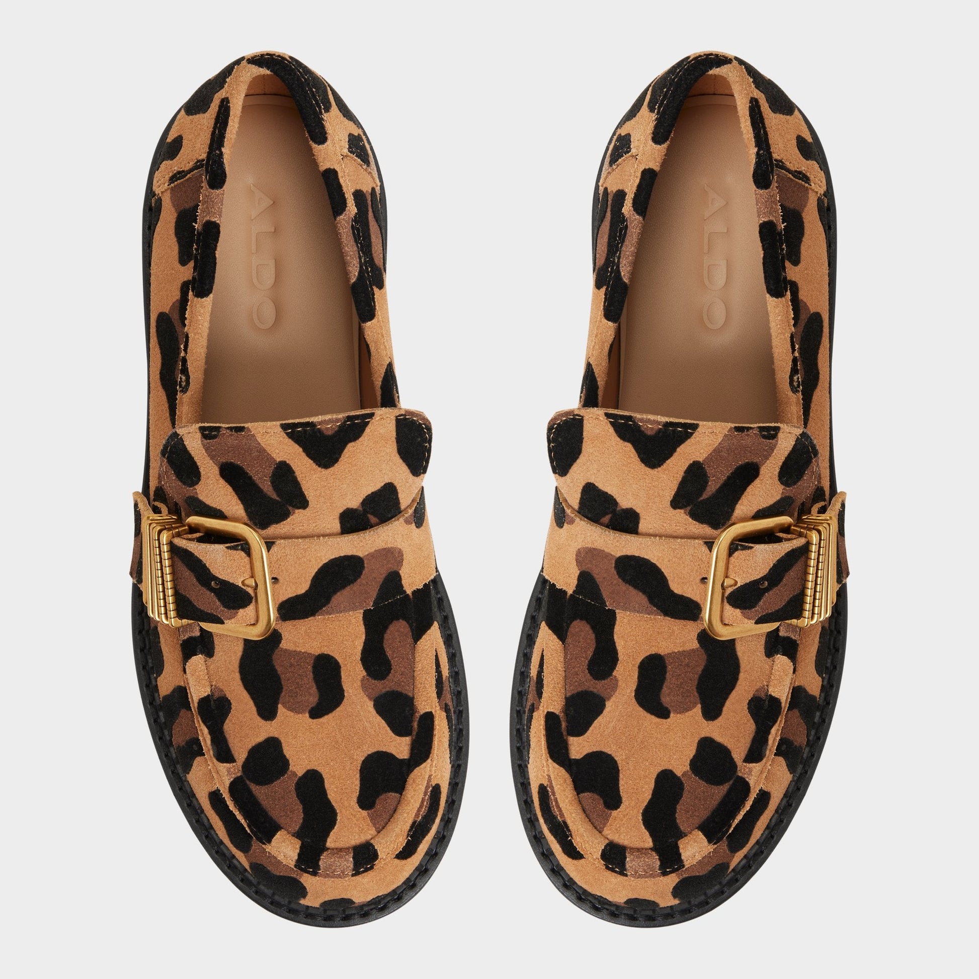 Aldo Kalya in Brown Multi - Loafer, Block heel Women