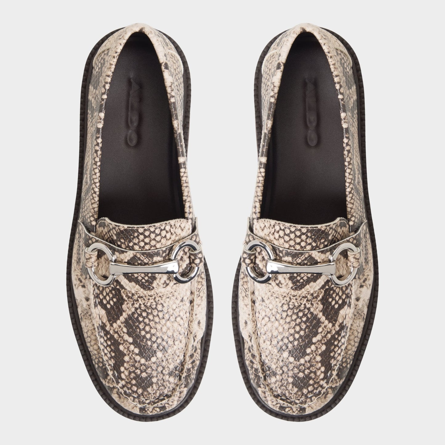 Aldo Danrose in Open Brown - Loafer, Lug sole Women